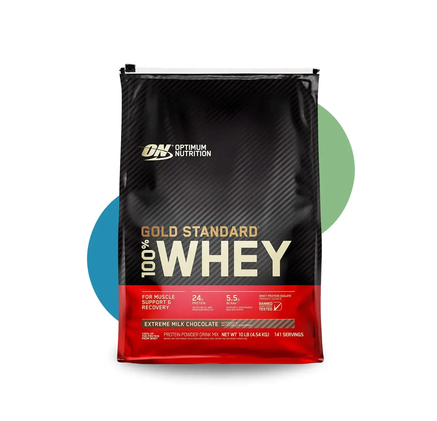 ON GOLD STD 100% WHEY 10 LB EXT MILK CHOCO