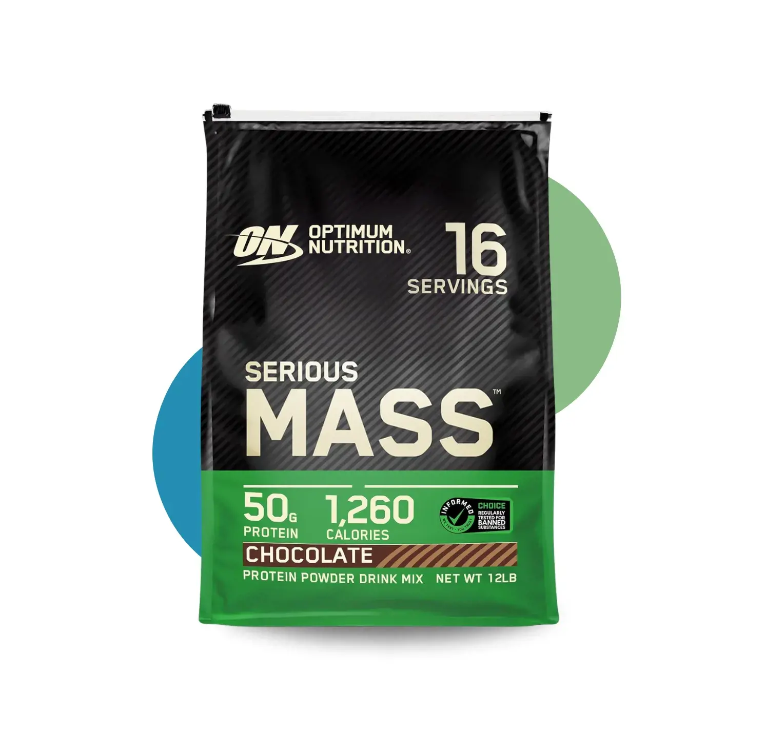 ON SERIOUS MASS 12 LB CHOALATE
