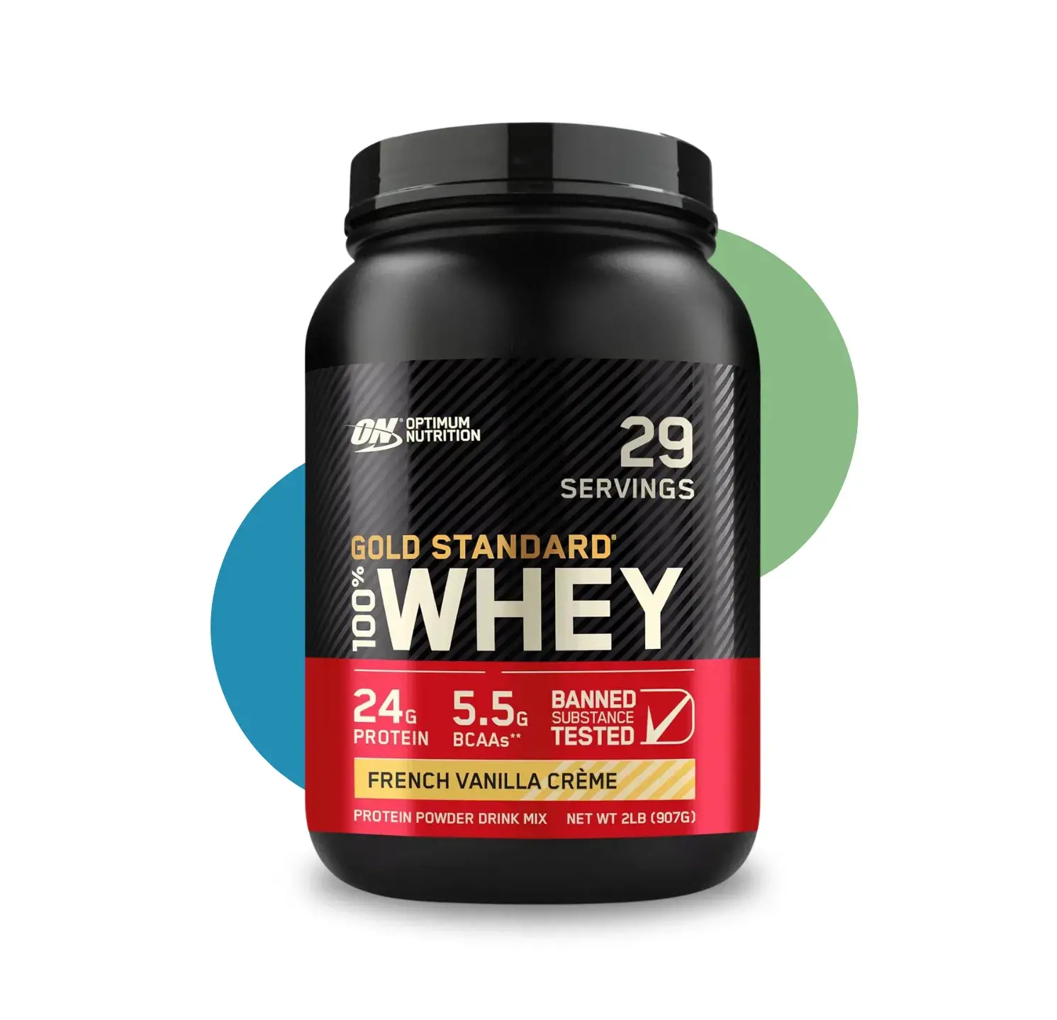 ON GOLD STD 100% WHEY 2 LB FR VAN CR