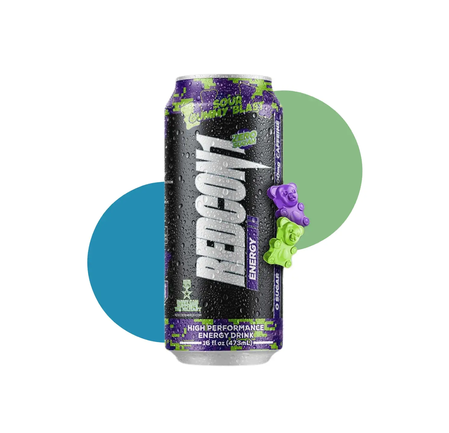 RD ENERGY DRINK 473 ML SOUR GUMMY BLAST
