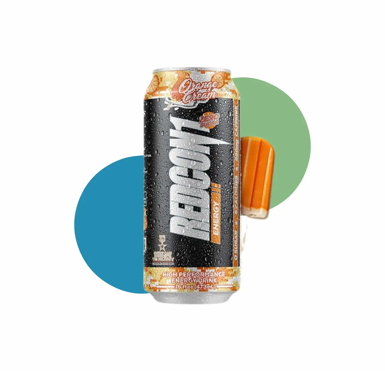 RD ENERGY DRINK 473 ML ORANGE CREAM