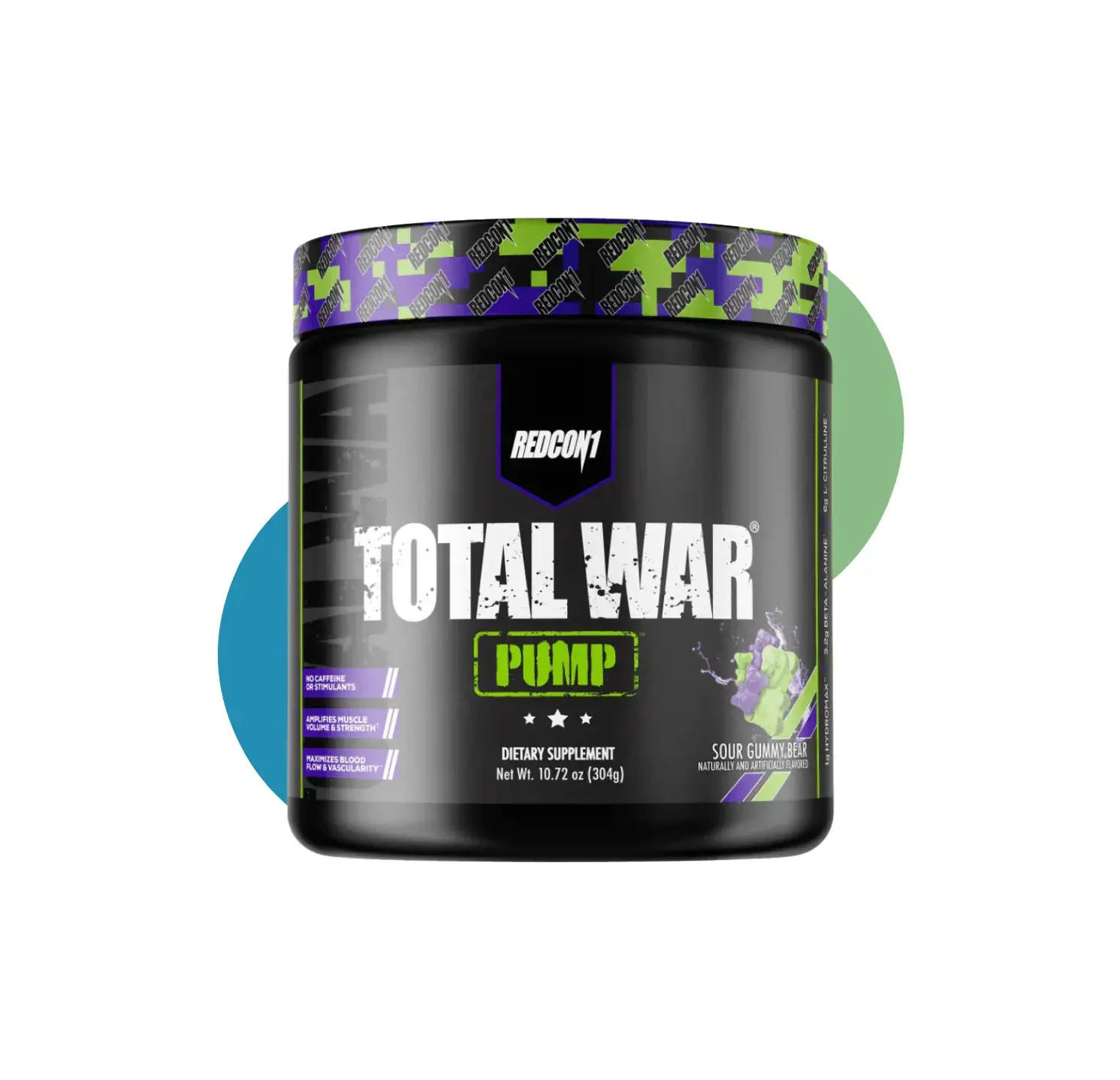 RD TOTAL WAR PUMP 20SER SOUR GUMMU BEAR