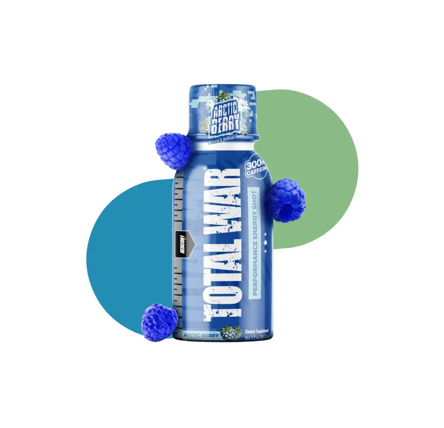 RD TOTAL WAR ENERGY SHOT 88.75ML ARCTIC BERRY