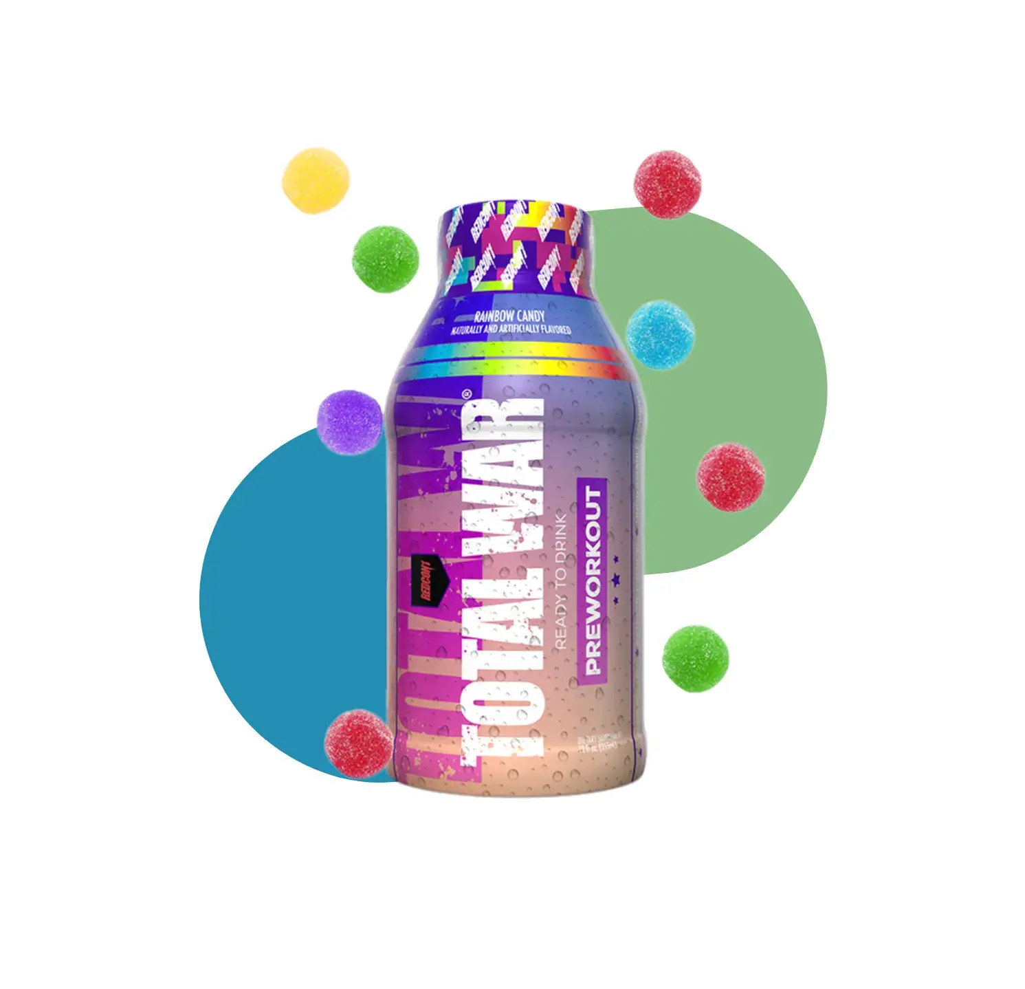 RD TOTAL WAR RTD 355 ML RAINBOW CANDY