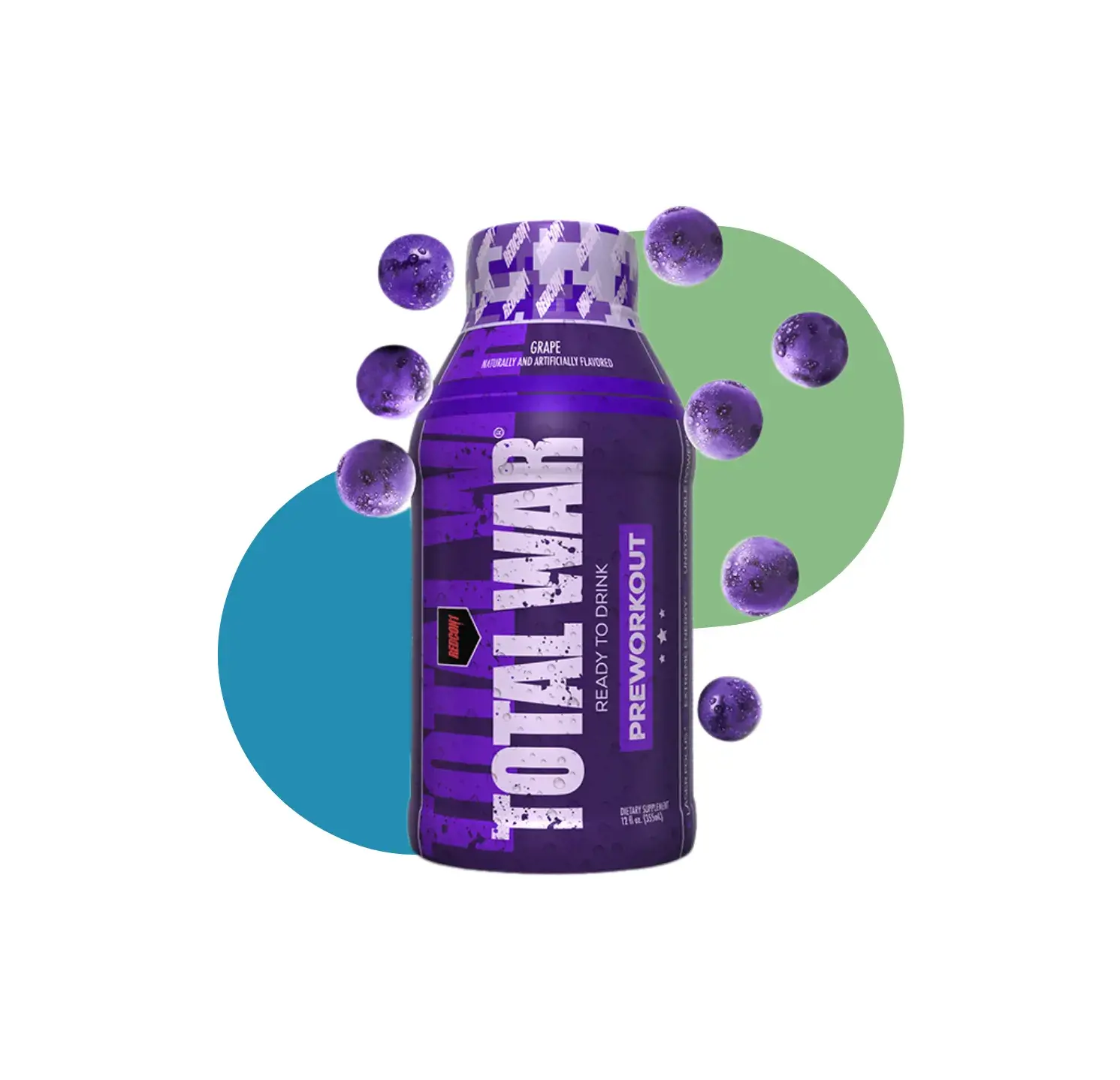 RD TOTAL WAR RTD 355 ML GRAPE