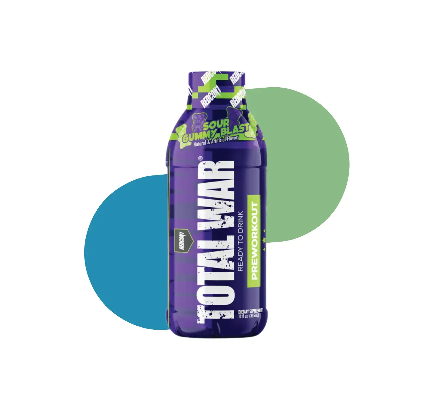 RD TOTAL WAR RTD 355 ML SOUR GUMMY BLAST