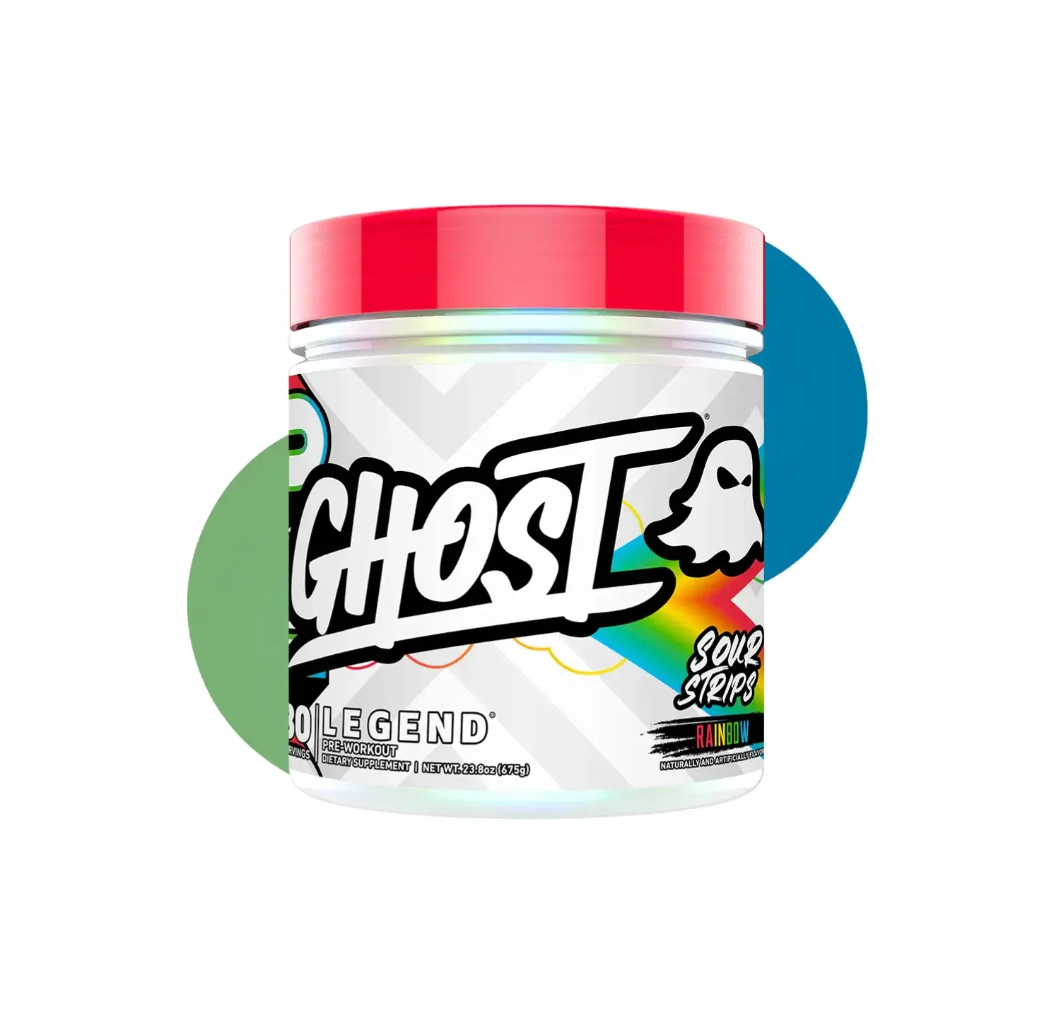GH LEGEND 30 SER SOUR STRIPS RAINBOW