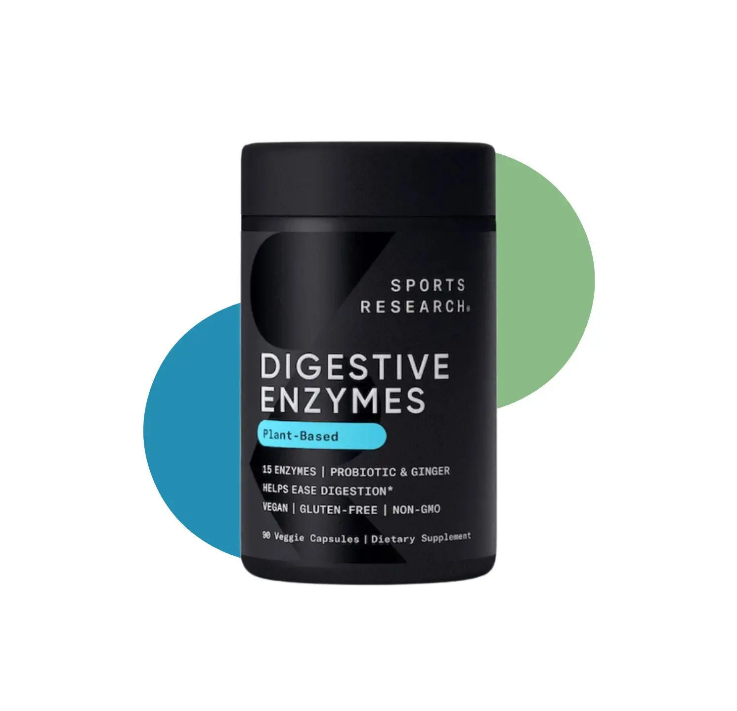 SR DIGESTIVE ENZYMES PLANT BASED 90 VEG.CAPS