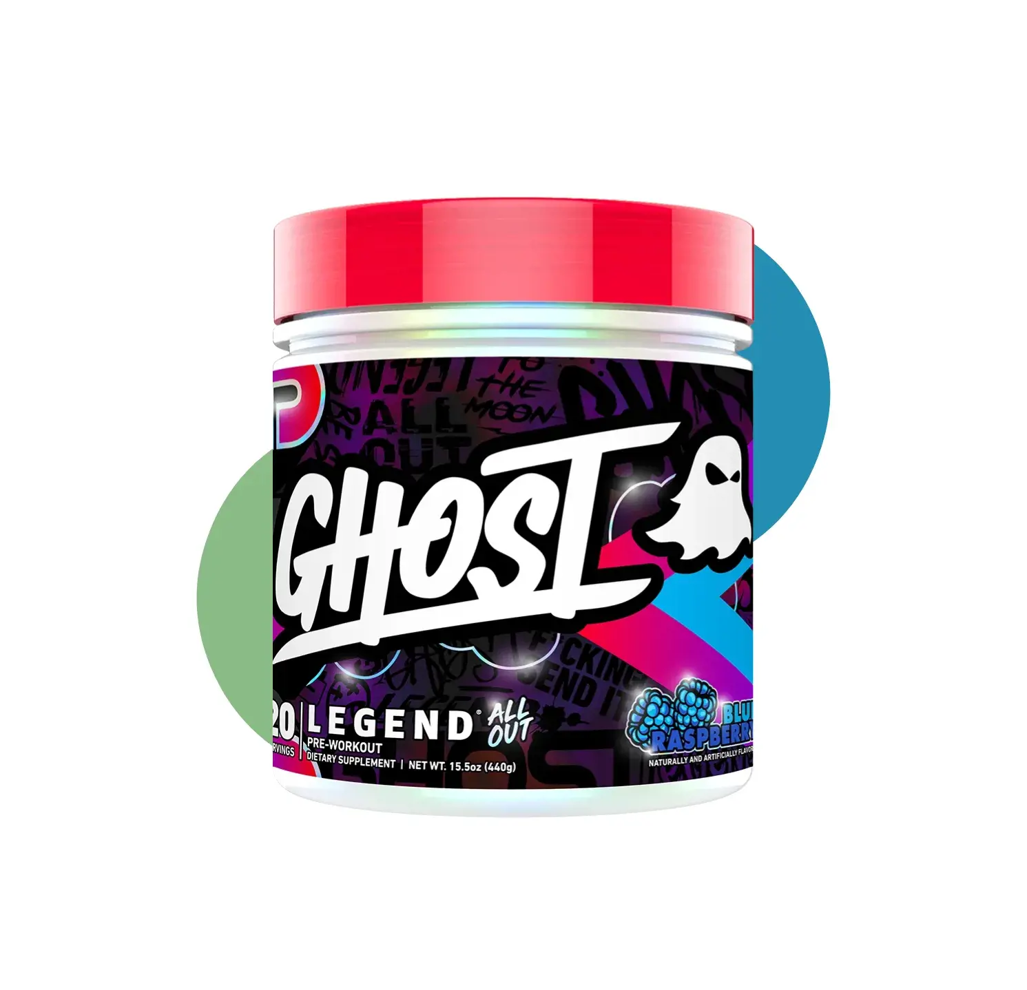 GH LEGEND ALL-OUT 20 SER BLUE RASPBERRY