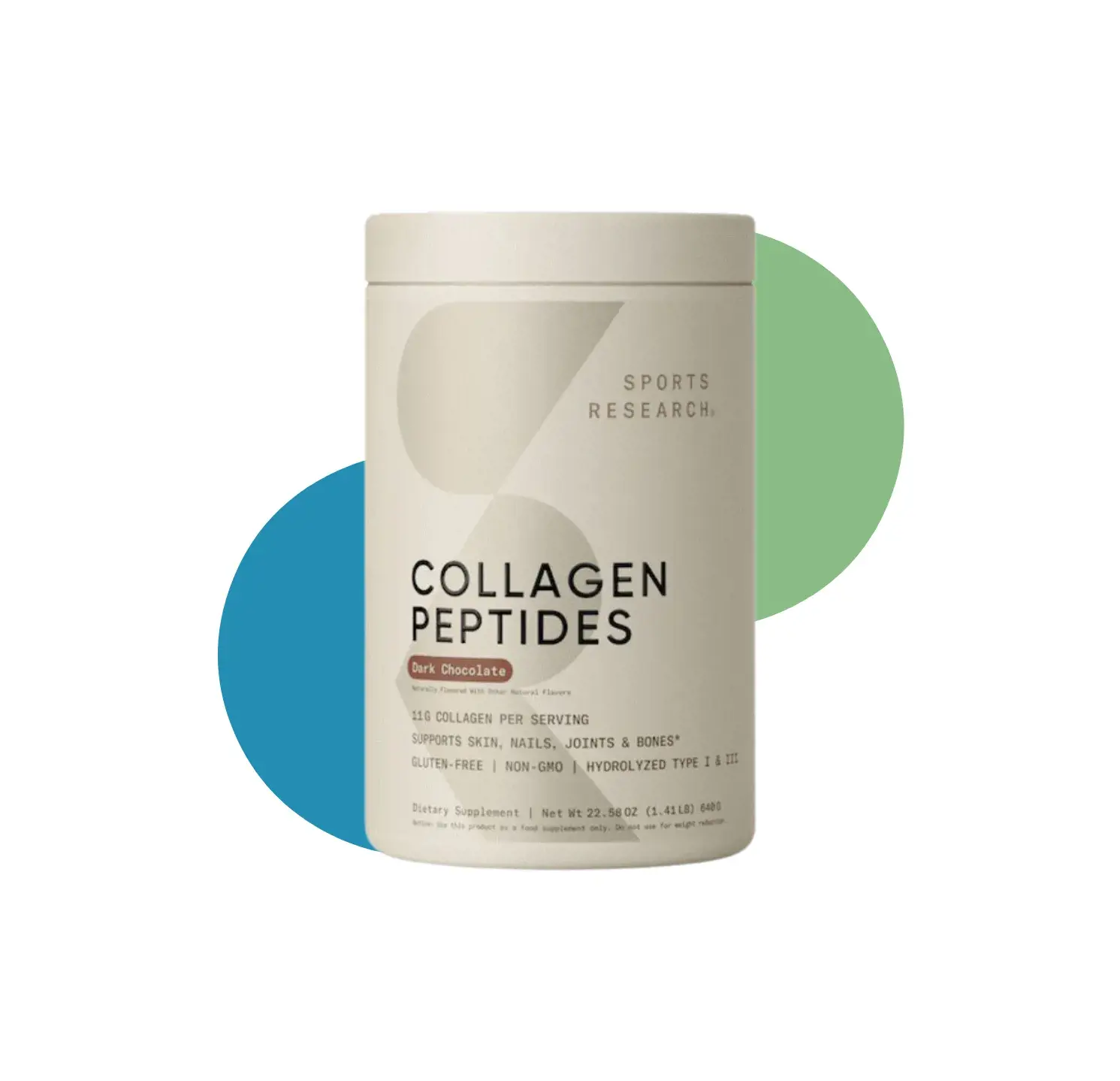 SR COLLAGEN PEPTIDES 40 SER 480 GM DARK CHOCOLATE