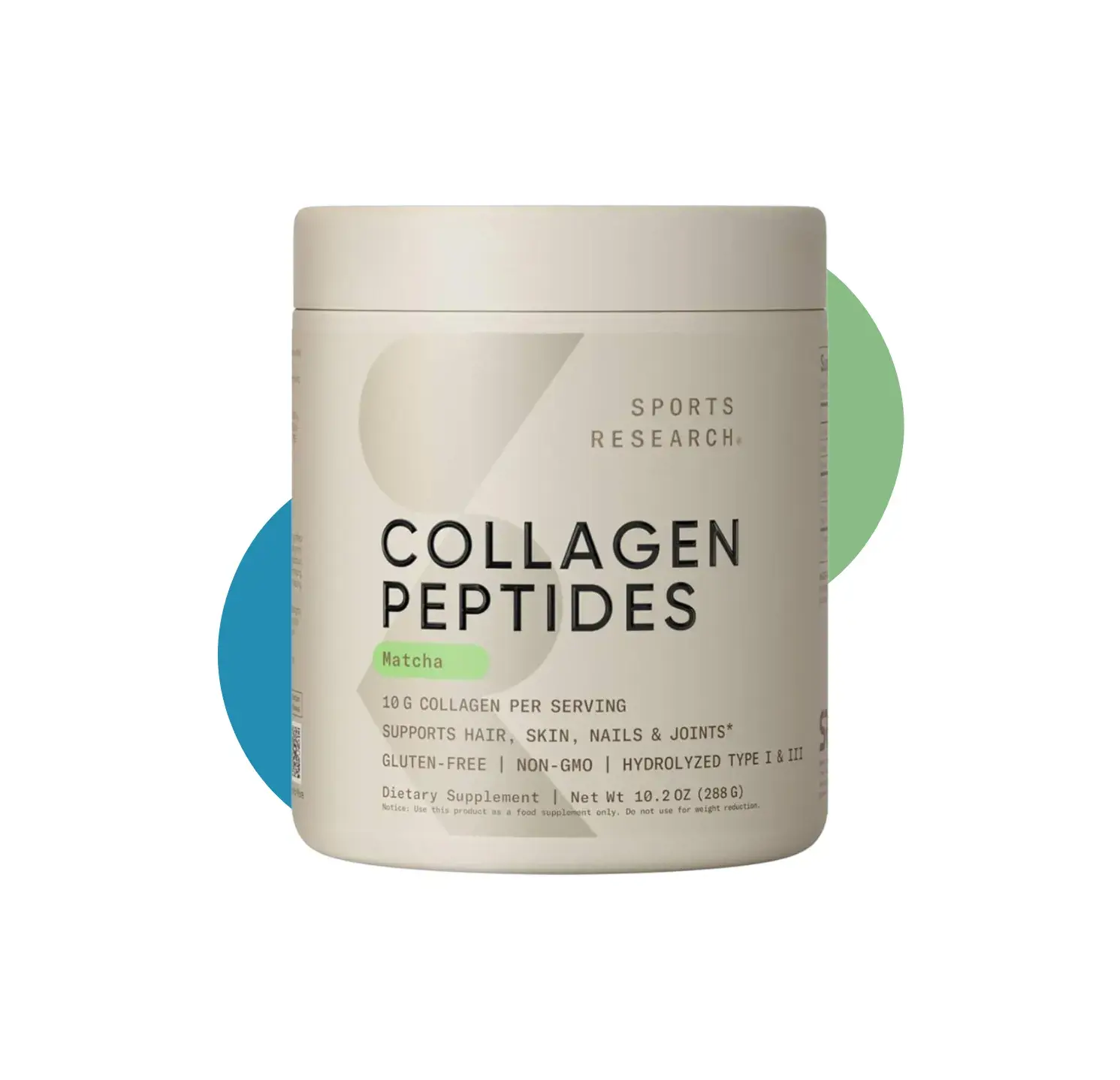 SR COLLAGEN PEPTIDES MATCHA GREEN TEA 24 SER