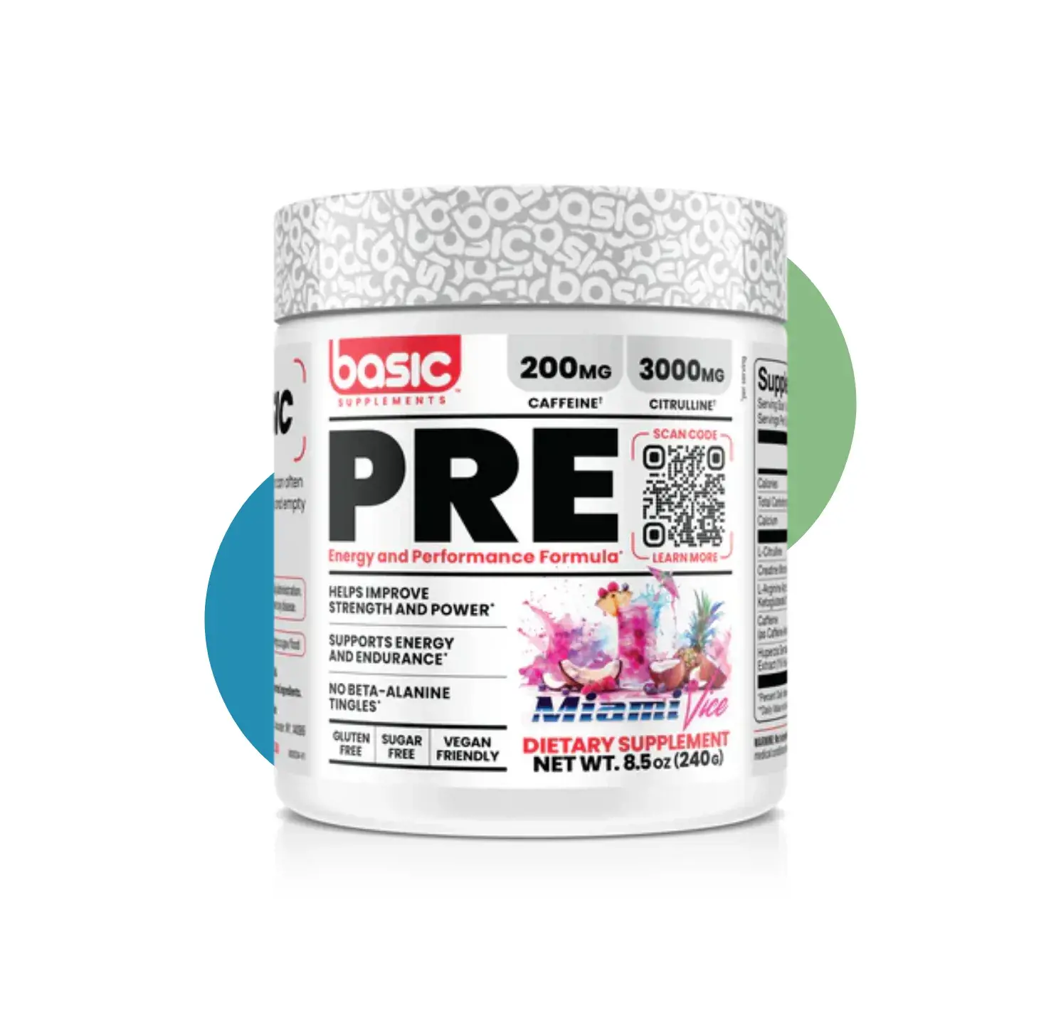BC PRE 240GM MIAMI VICE