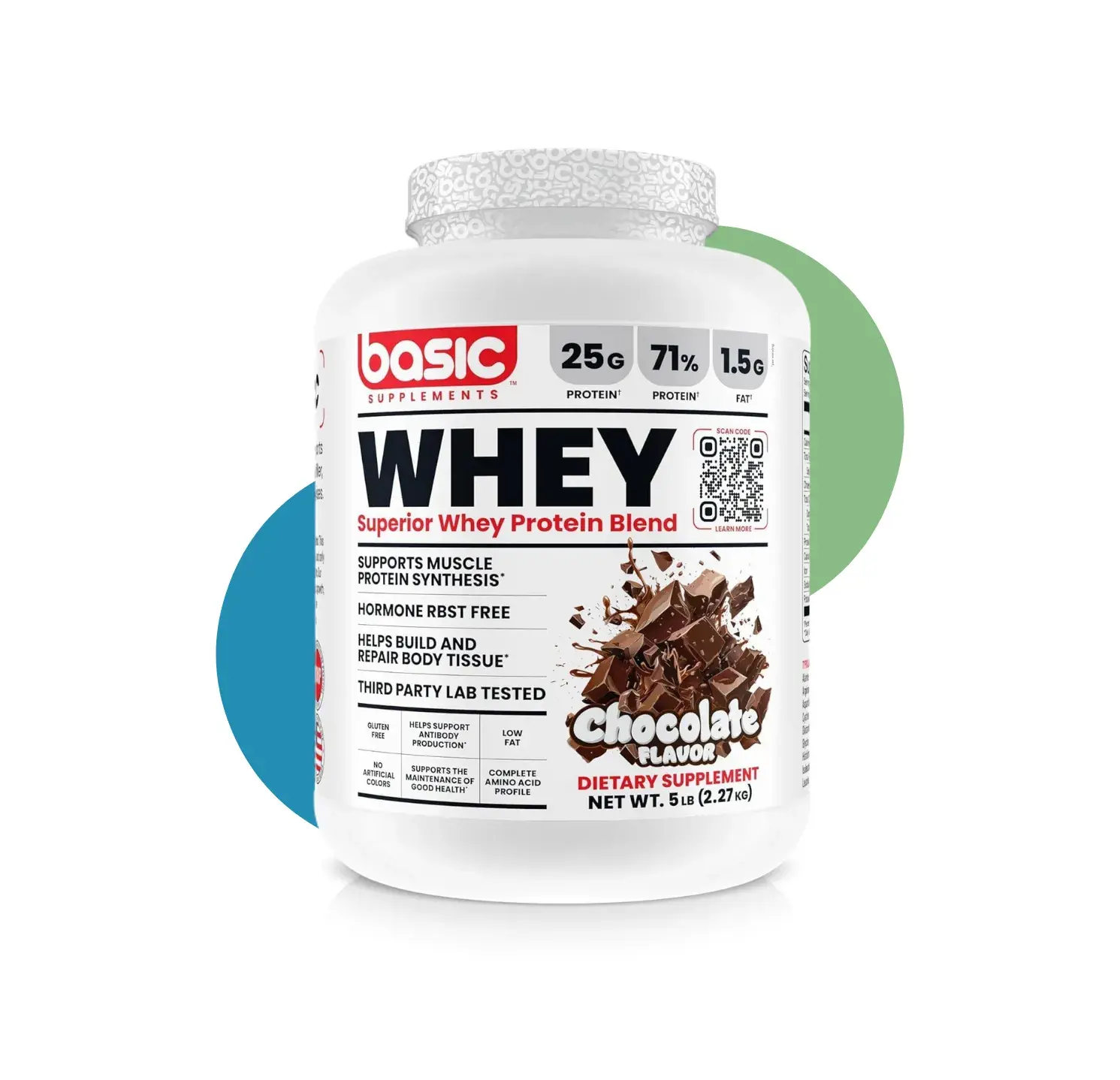 BC WHEY 5LB CHOCOLATE
