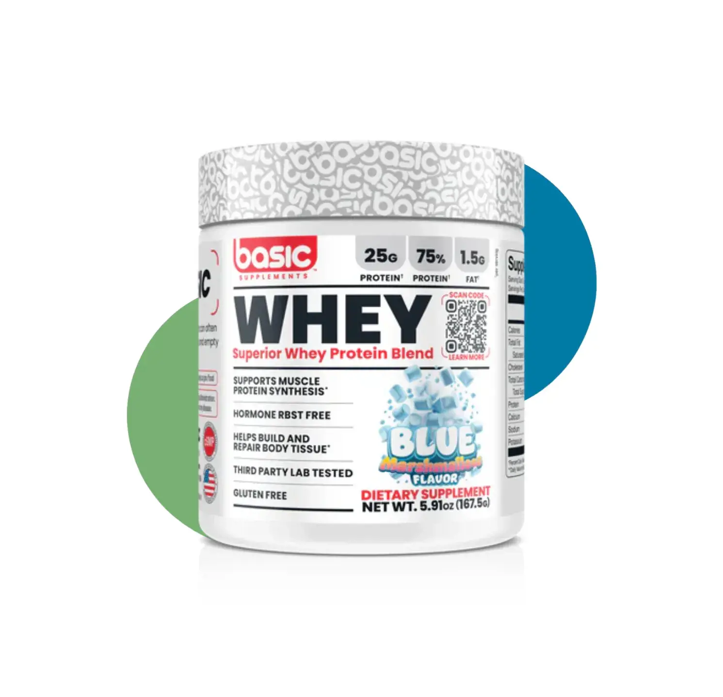 BC WHEY 167.5GM BLUE MARSHMALLOW