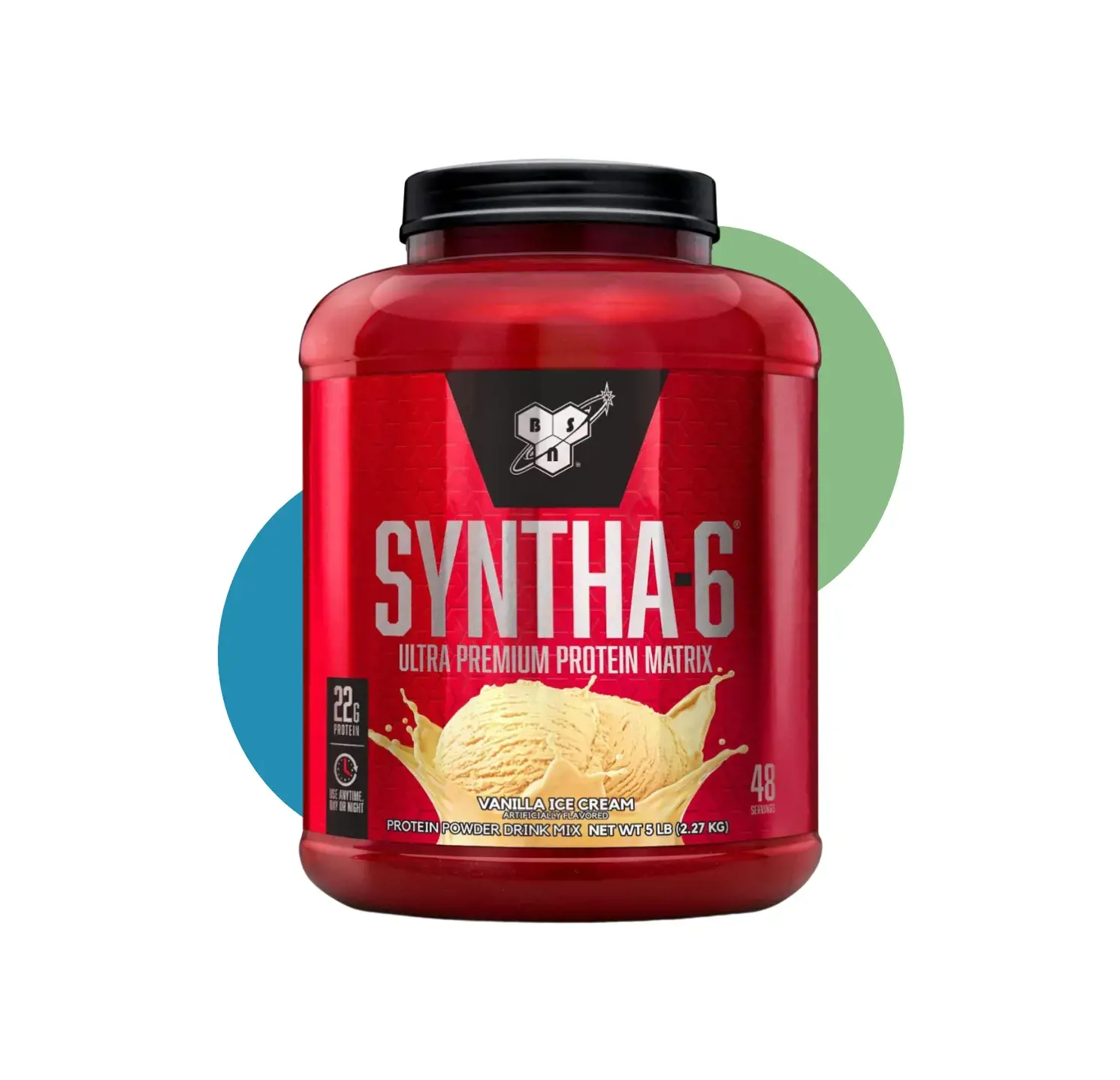 BN SYNTHA-6 WHEY 48 SER 5LB VANILLA ICE CREAM