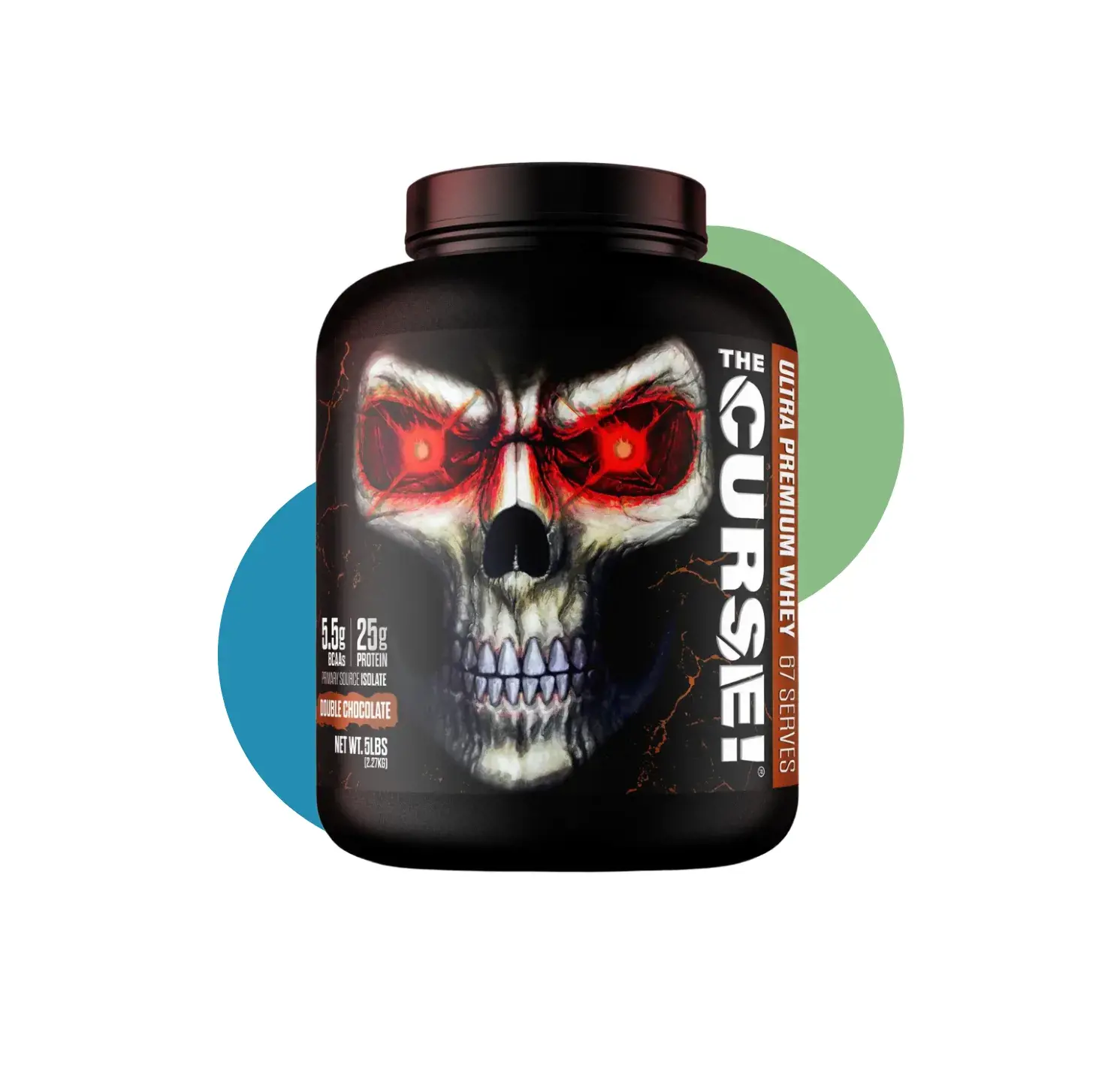 JN THE CURSE! ULTRA PREMIUM WHEY 5LB DOUBLE CHOCO