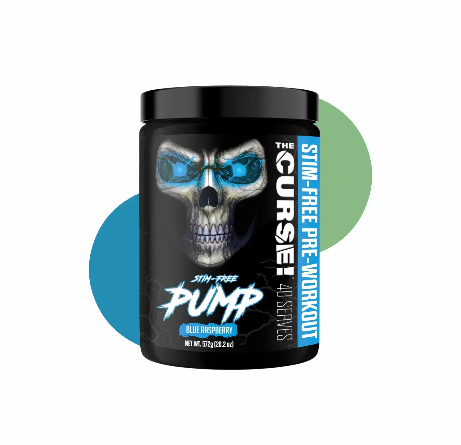 JN THE CURSE STIM FREE PUMP 40 SER BLUE RASPBERRY