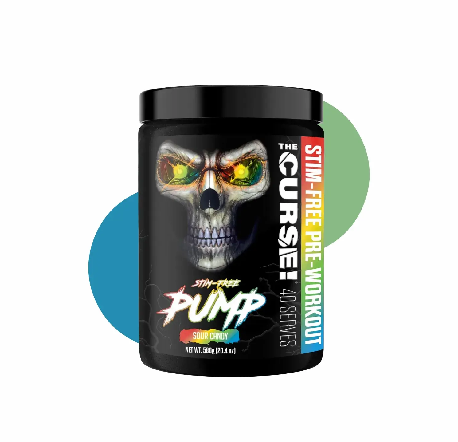 JN THE CURSE STIM FREE PUMP 40 SER SOUR CANDY
