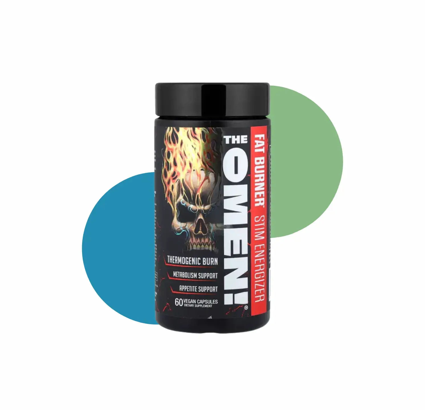 JN THE OMEN FAT BURN STIM ENERGIZER 60 CAPS