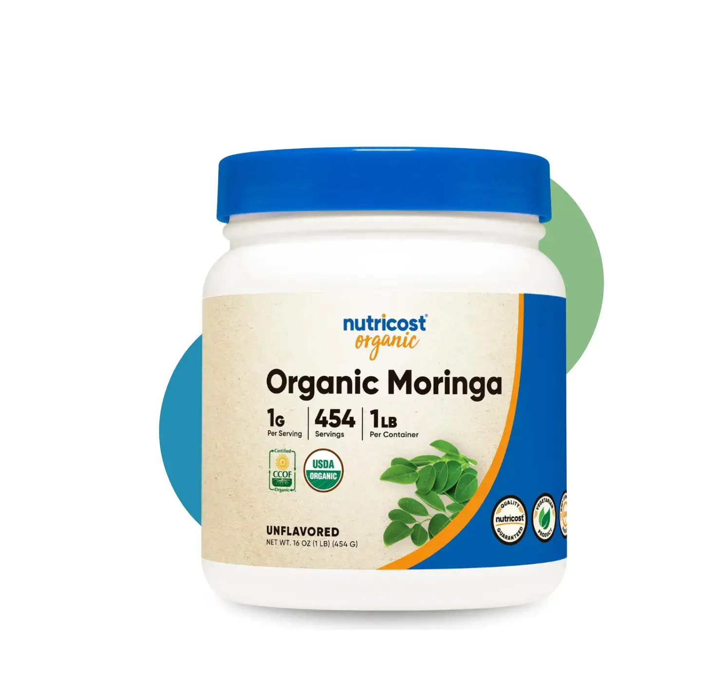 NT ORGANIC MORINGA 1 GM 1 LB UNFLVOURED