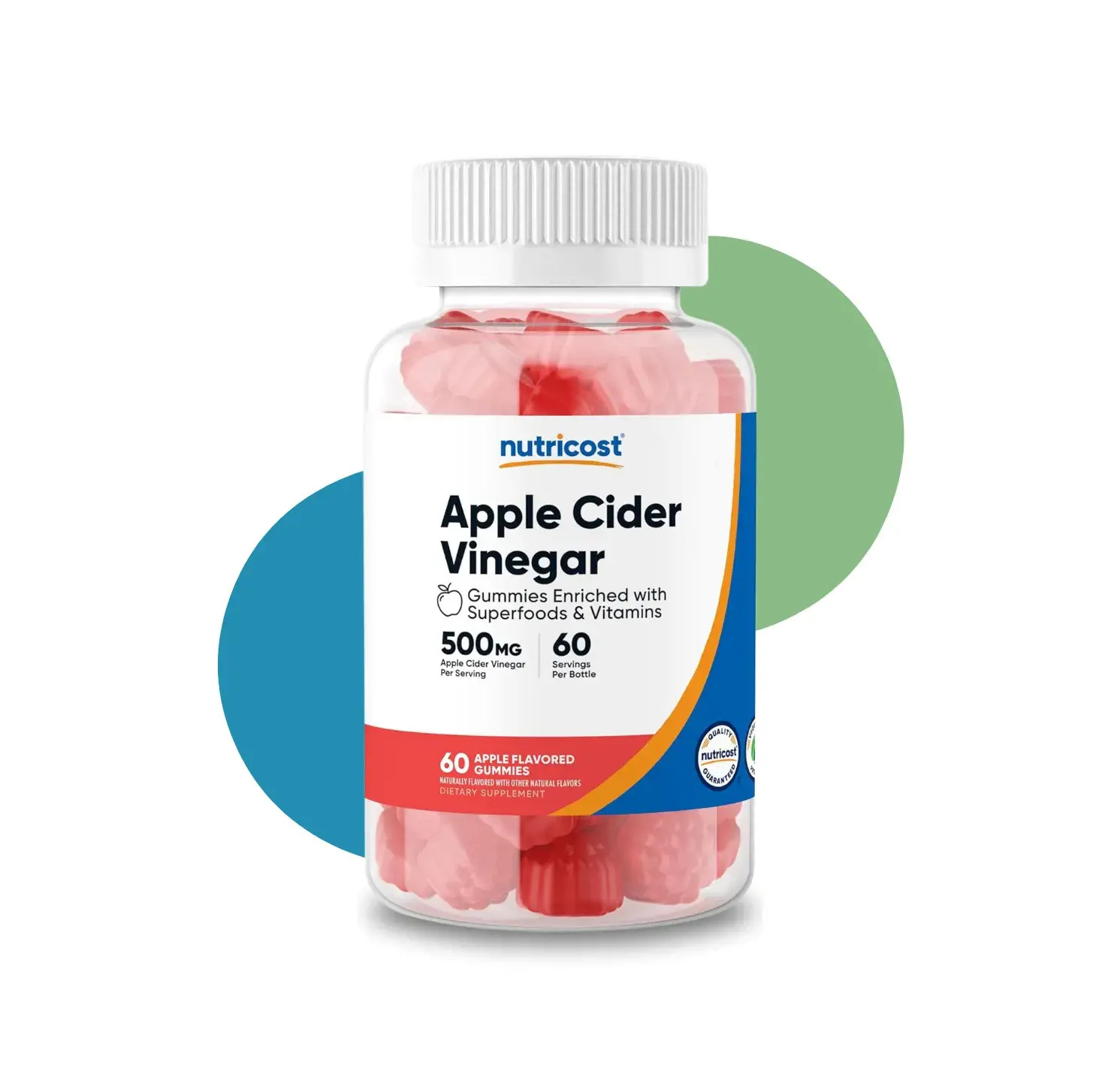 NT APPLE CIDER VINEGAR 500 MG 60 GUMMIES