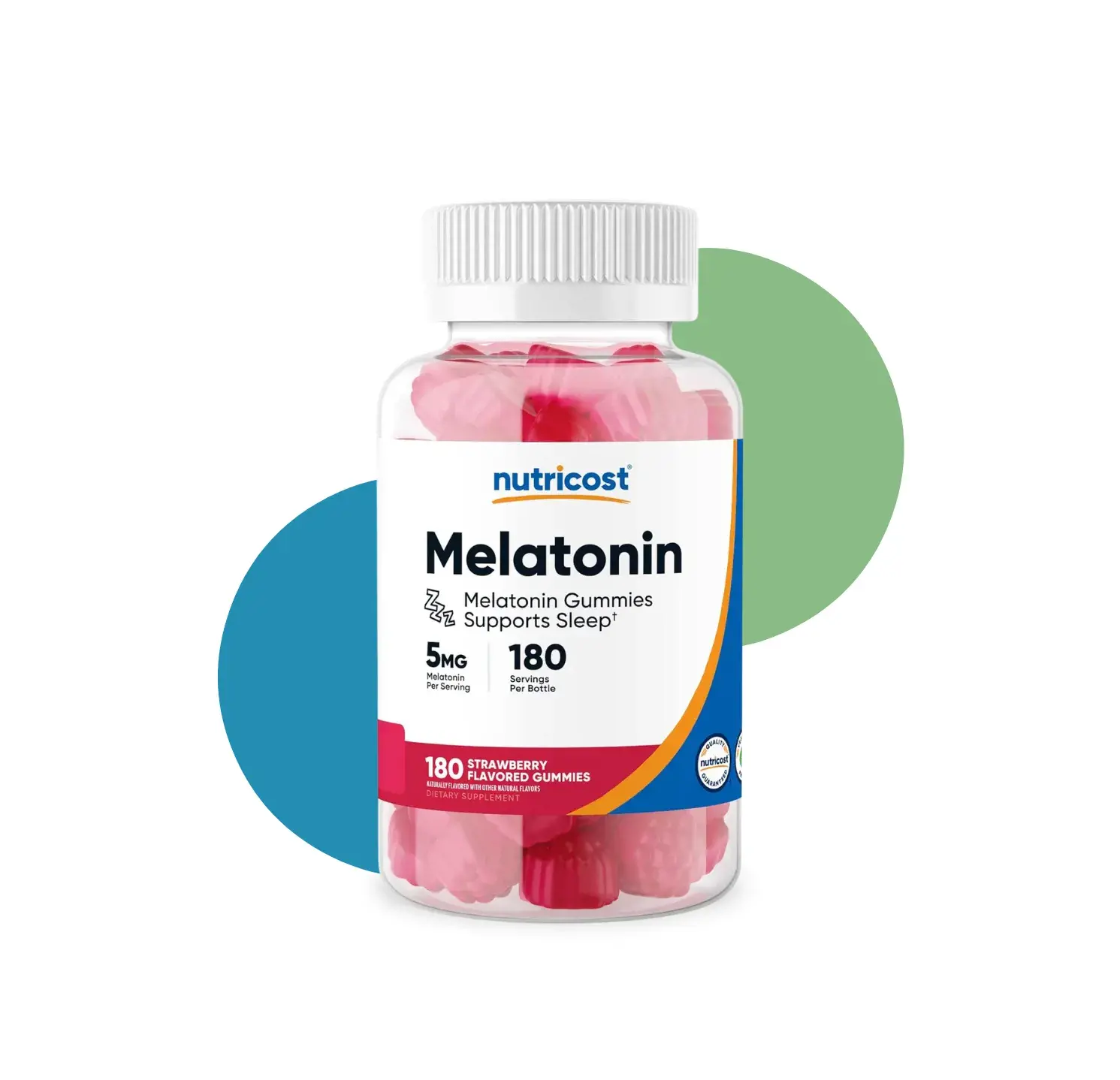 NT MELATONIN 5 MG 180 GUMMIES