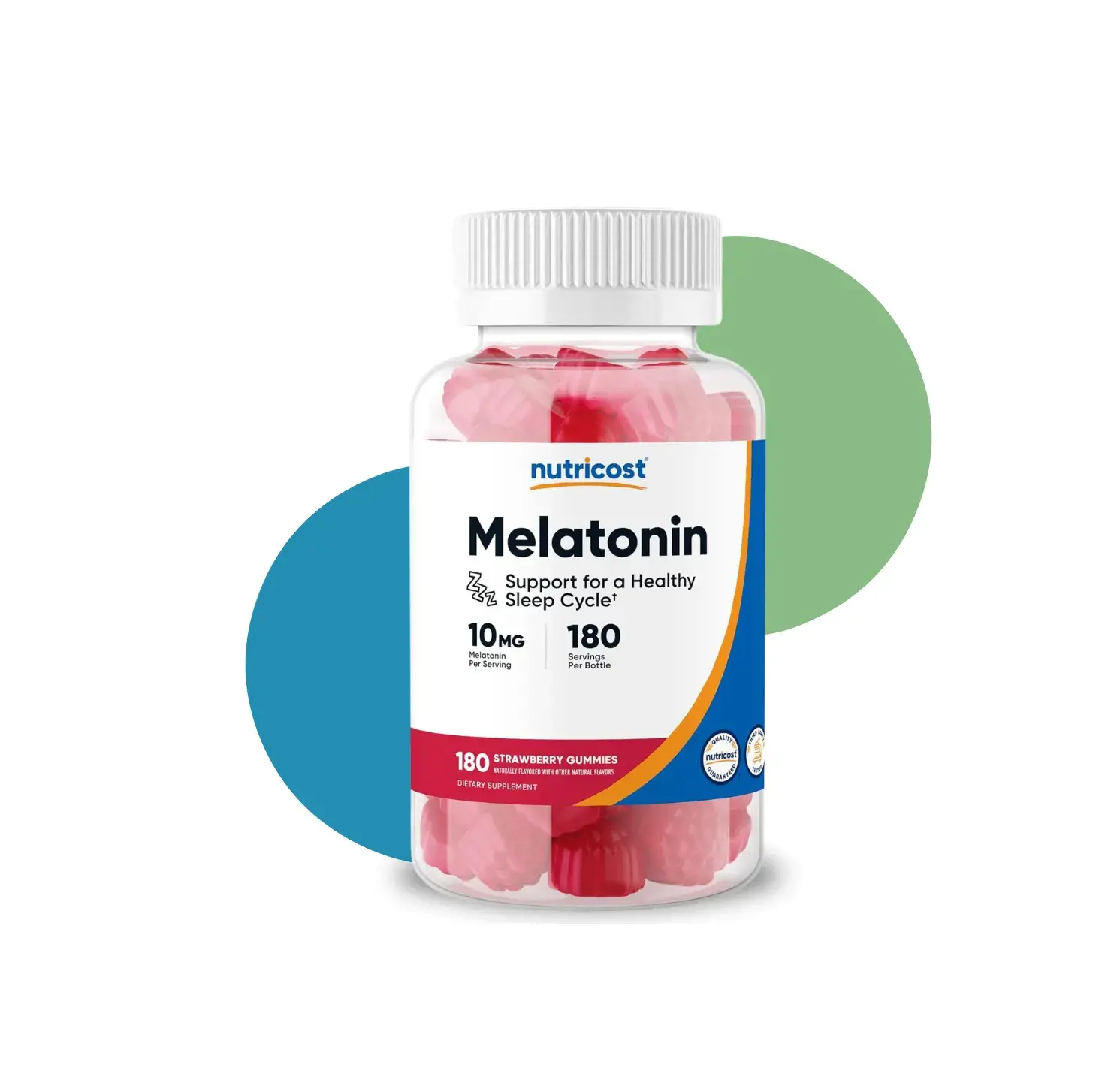 NT MELATONIN 10 MG 180 GUMMIES