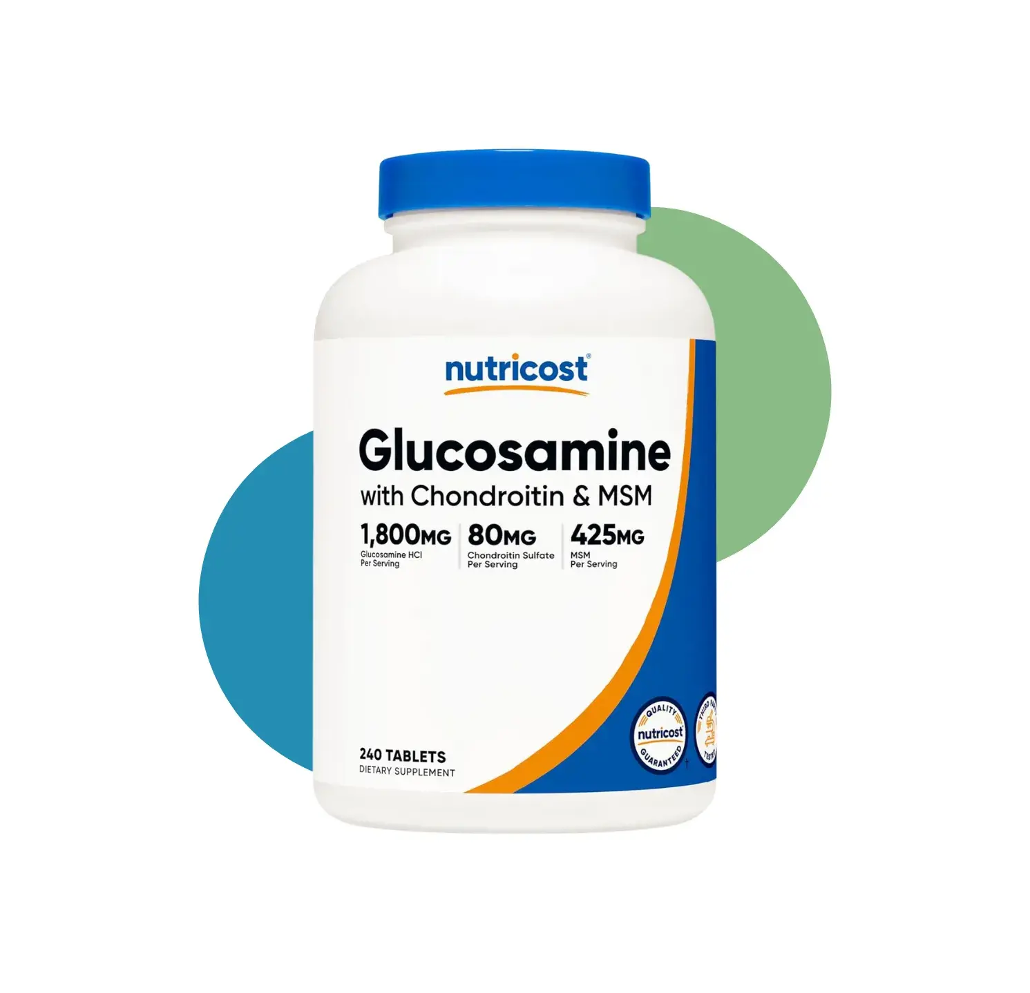 NT GLUCOSAMIN CHONDOITIN & MSM 425MG 240 CAPS