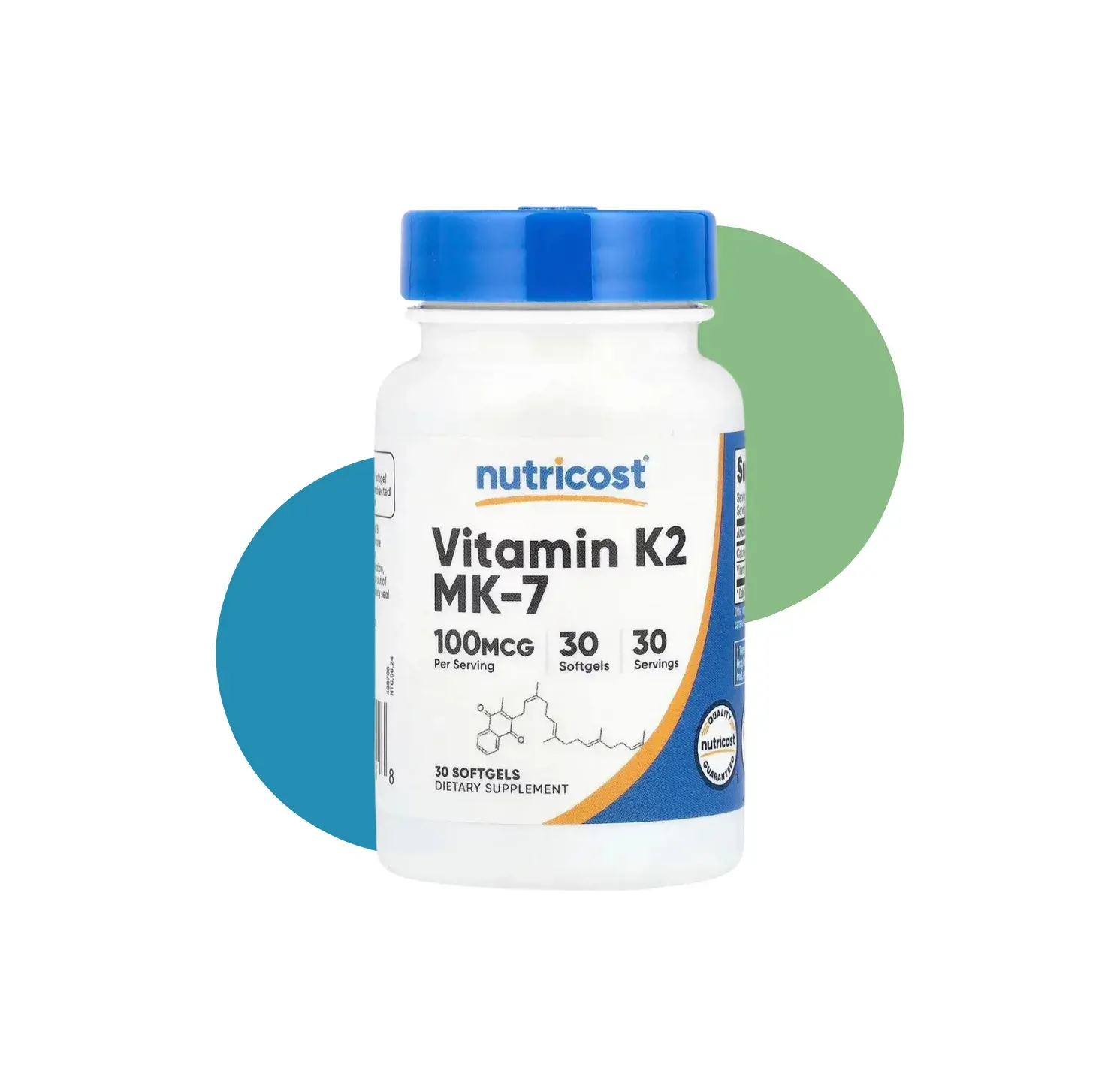 NT VITAMIN K2 MK-7 100MCG 30 SOFTGELS