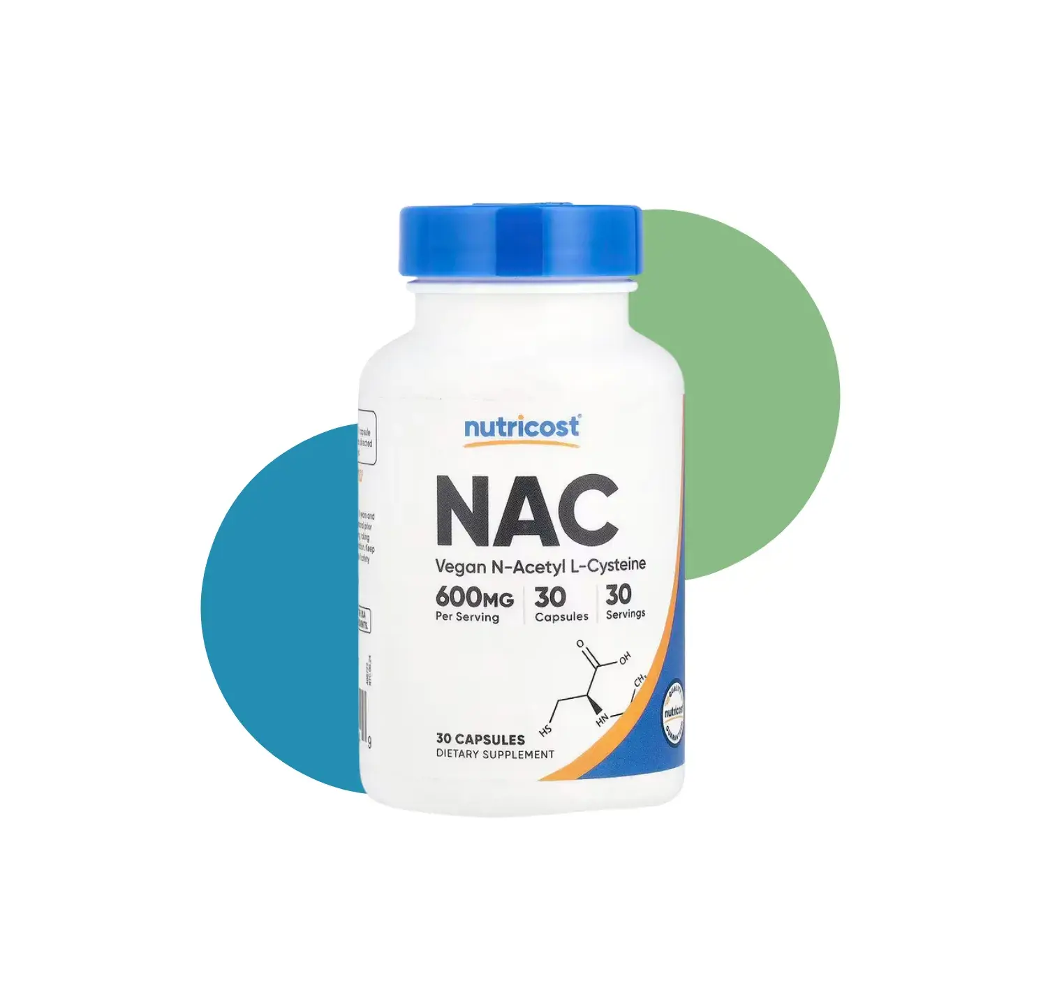 NT NAC VEGAN 600 MG 30 CAPS