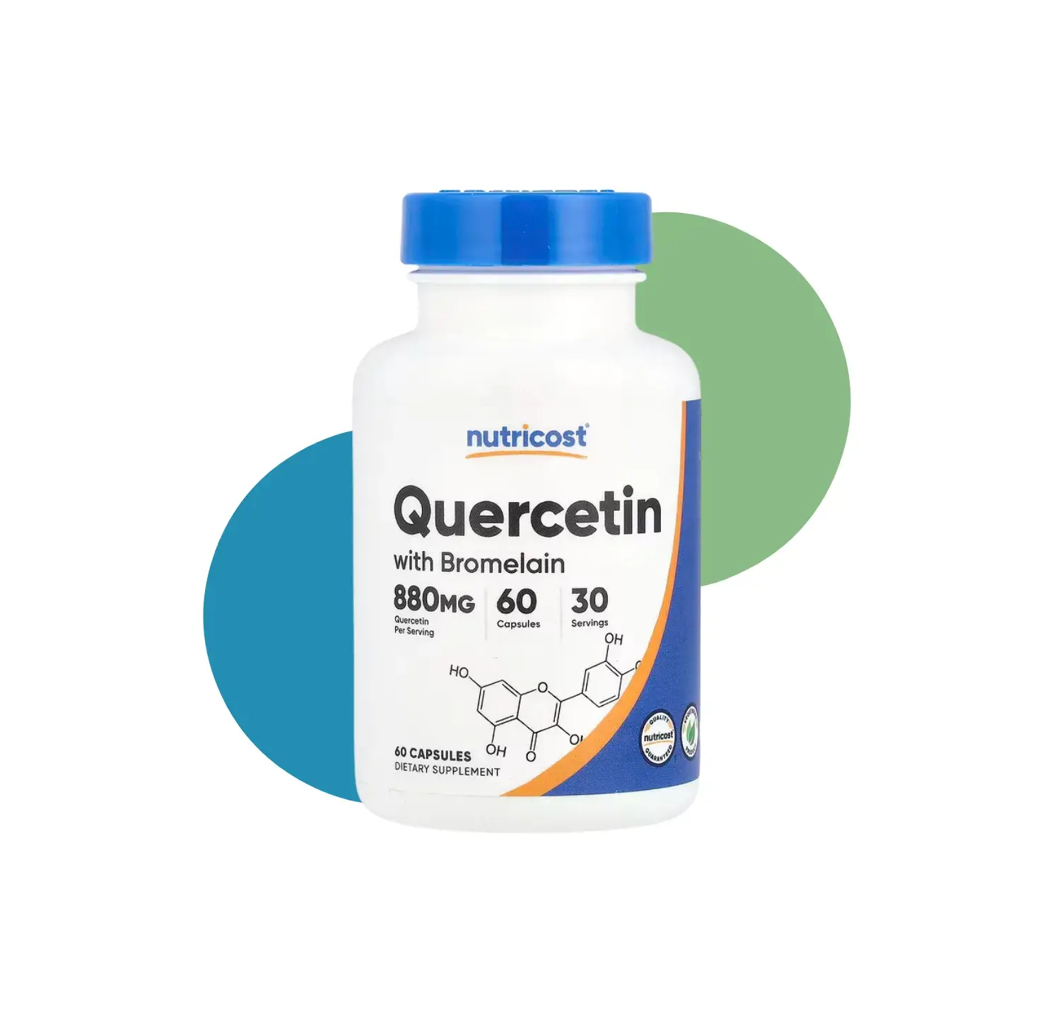 NT QUERCETINE WITH BROMELAIN 880MG 60 CAPS
