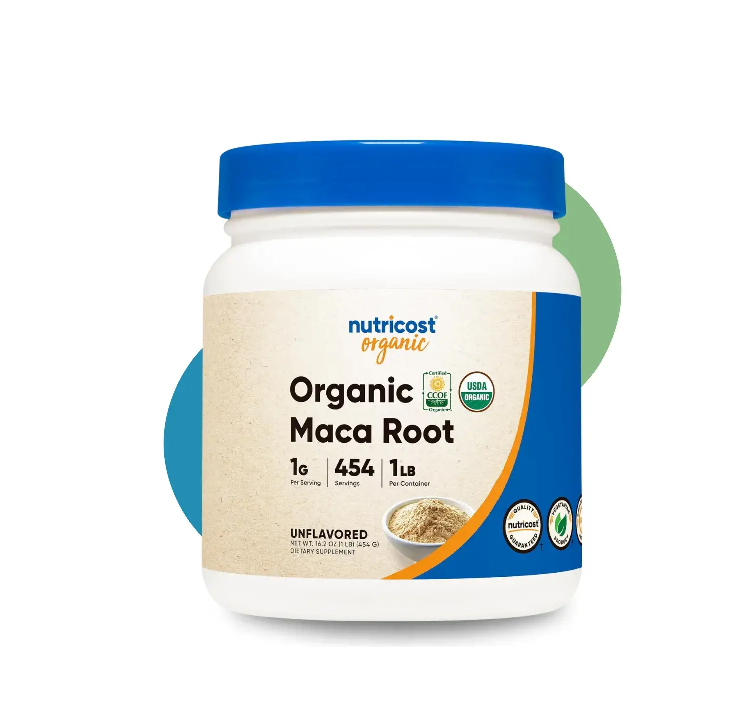 NT ORGANIC MACA ROOT 1 GM 1LB UNFLVOURED