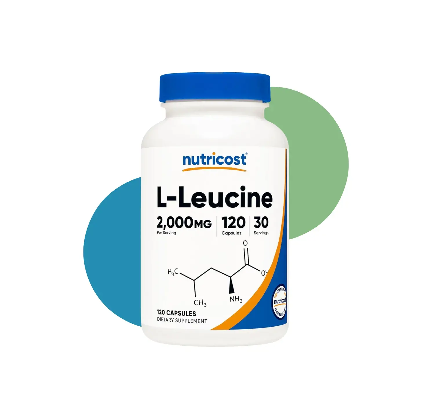 NT L-LEUCINE 2000MG 120 CAPS