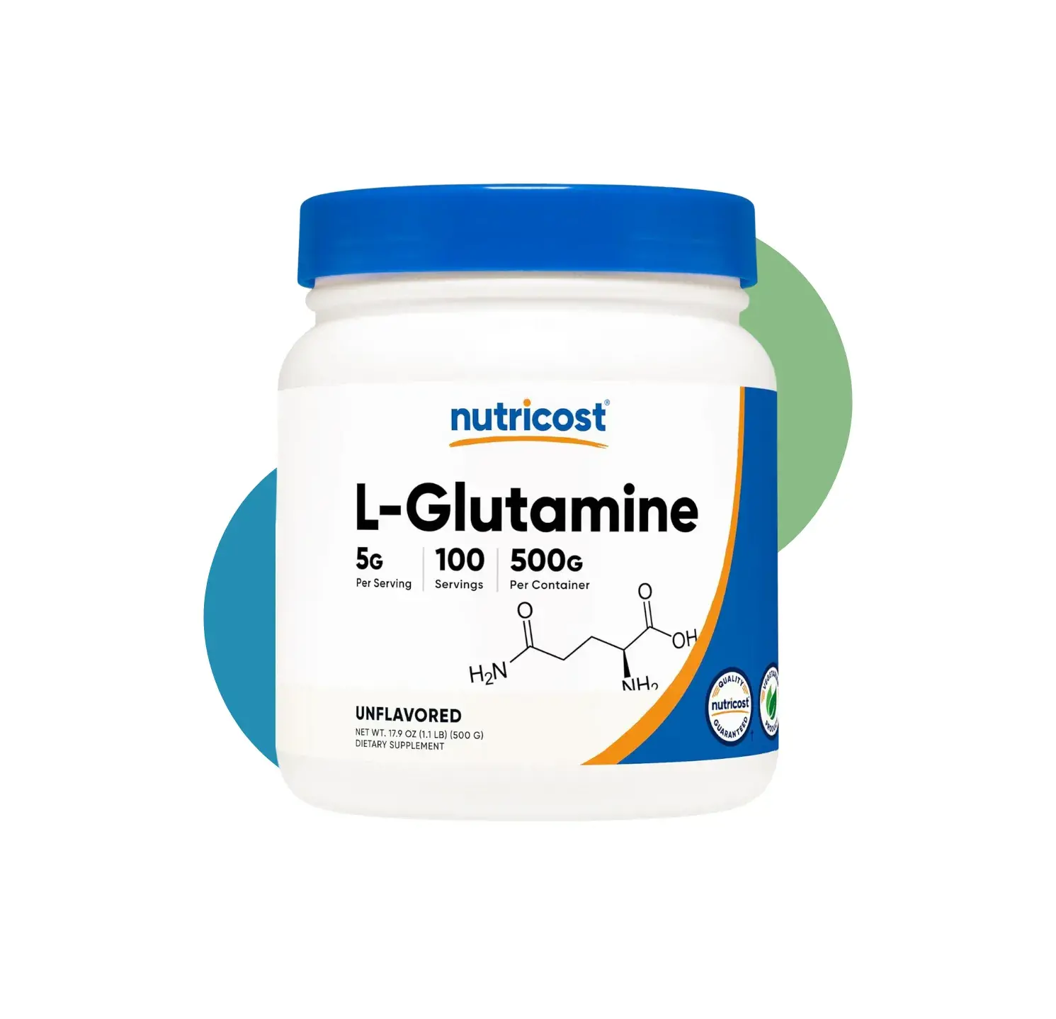 NT L-GLUTAMINE 5GM 500GM UNFLVOURED