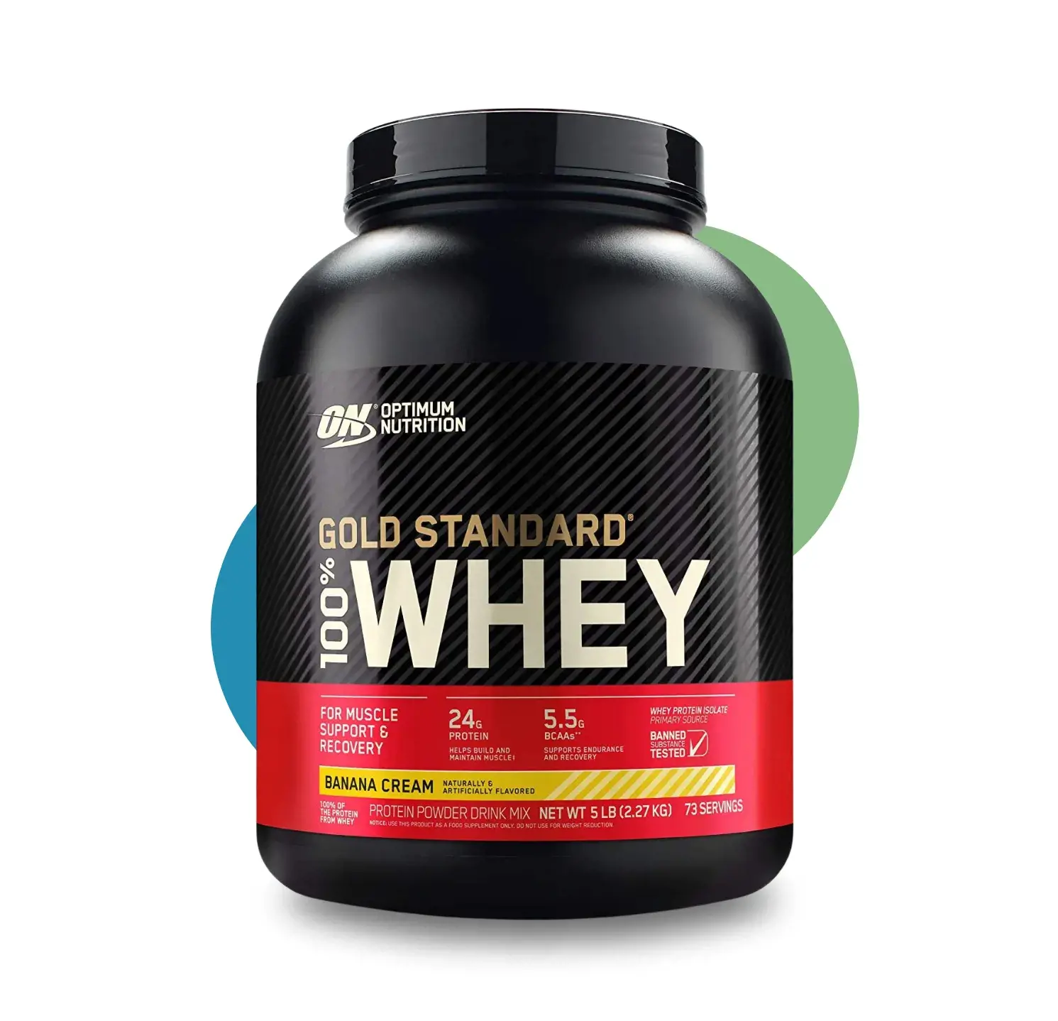 ON GOLD STD 100% WHEY 5 LB BAN CR