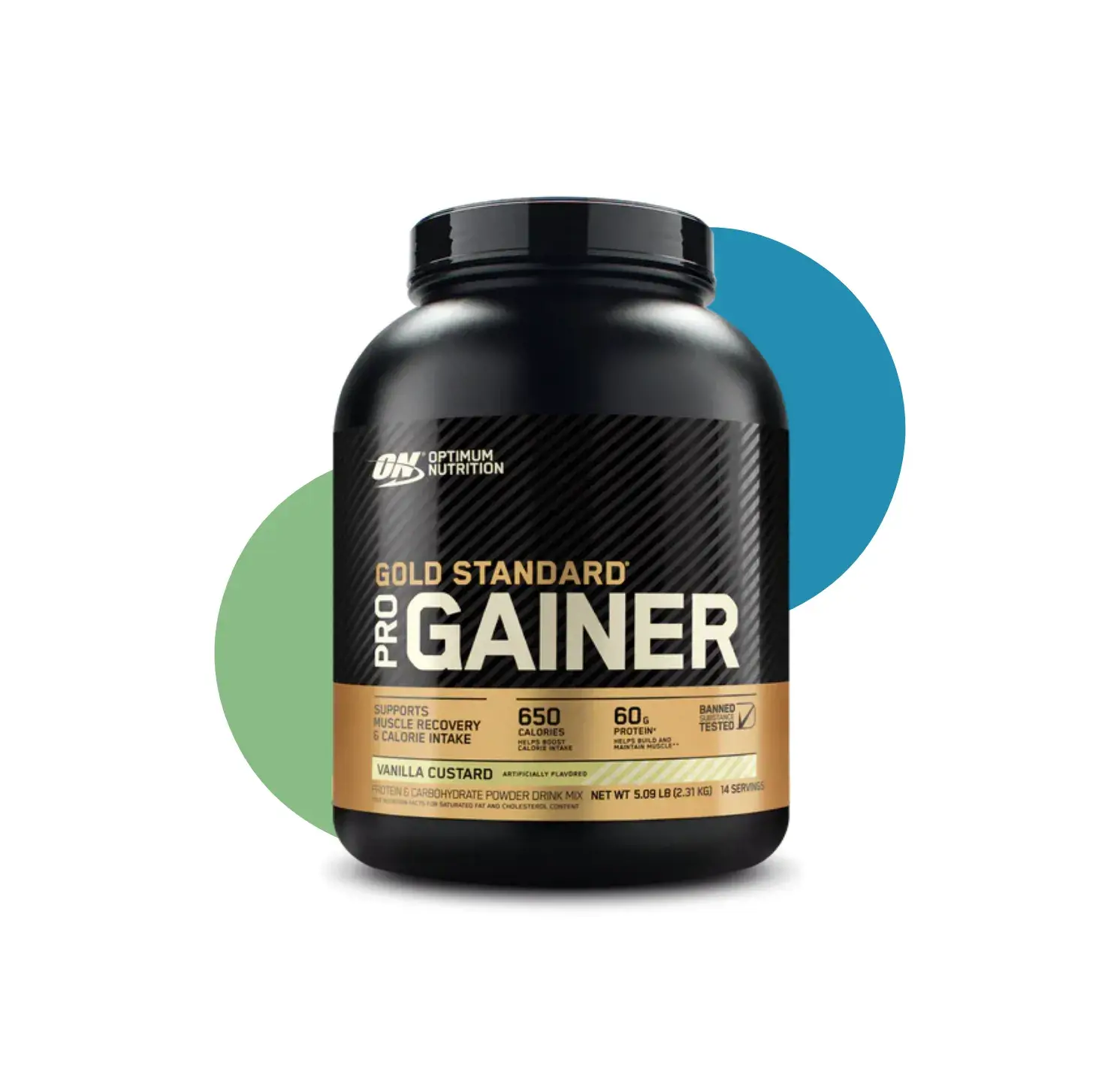ON PRO GAINER 5 LB VAN CUSTARD