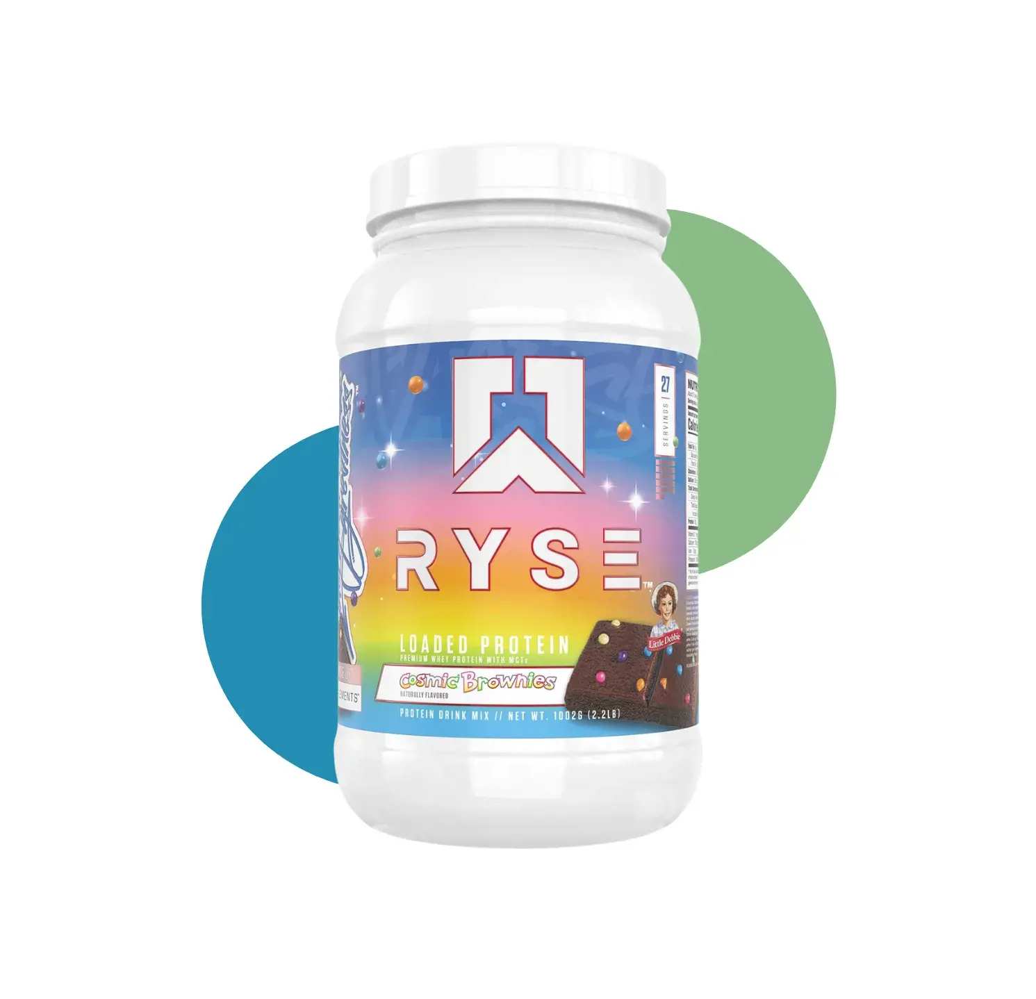 RY LOADED PROTEIN 2.2LB COSMIC BROWNIES