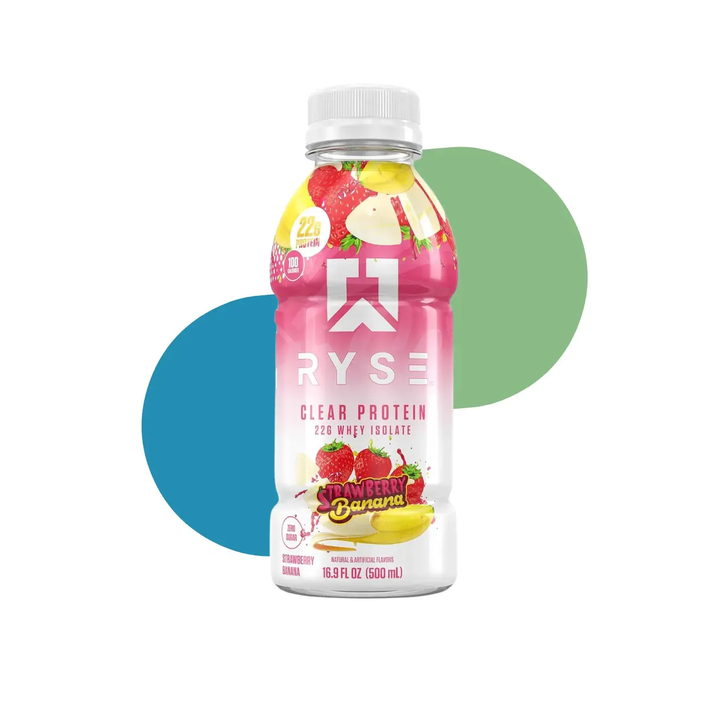 RY CLEAR RTD PROTEIN 500ML STRAWBERRY BANANA