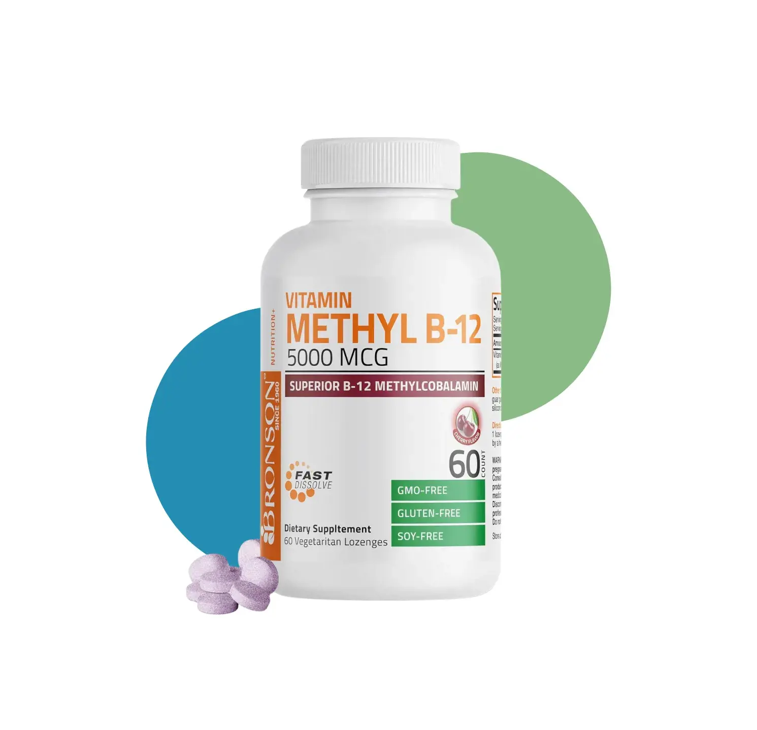 BR METHYL B-12 5000MCG 60 V.LOZEN