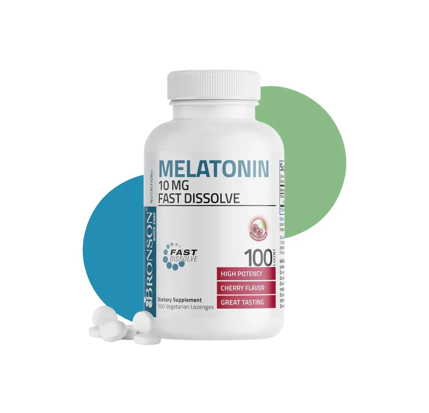 BR MELATONIN 10MG 100 V.LOZEN