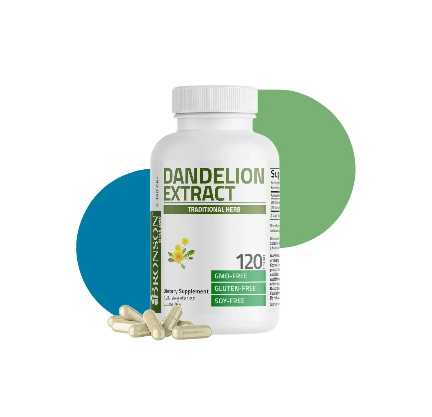 BR DANDELION ROOT 1500MG 120 CAPS
