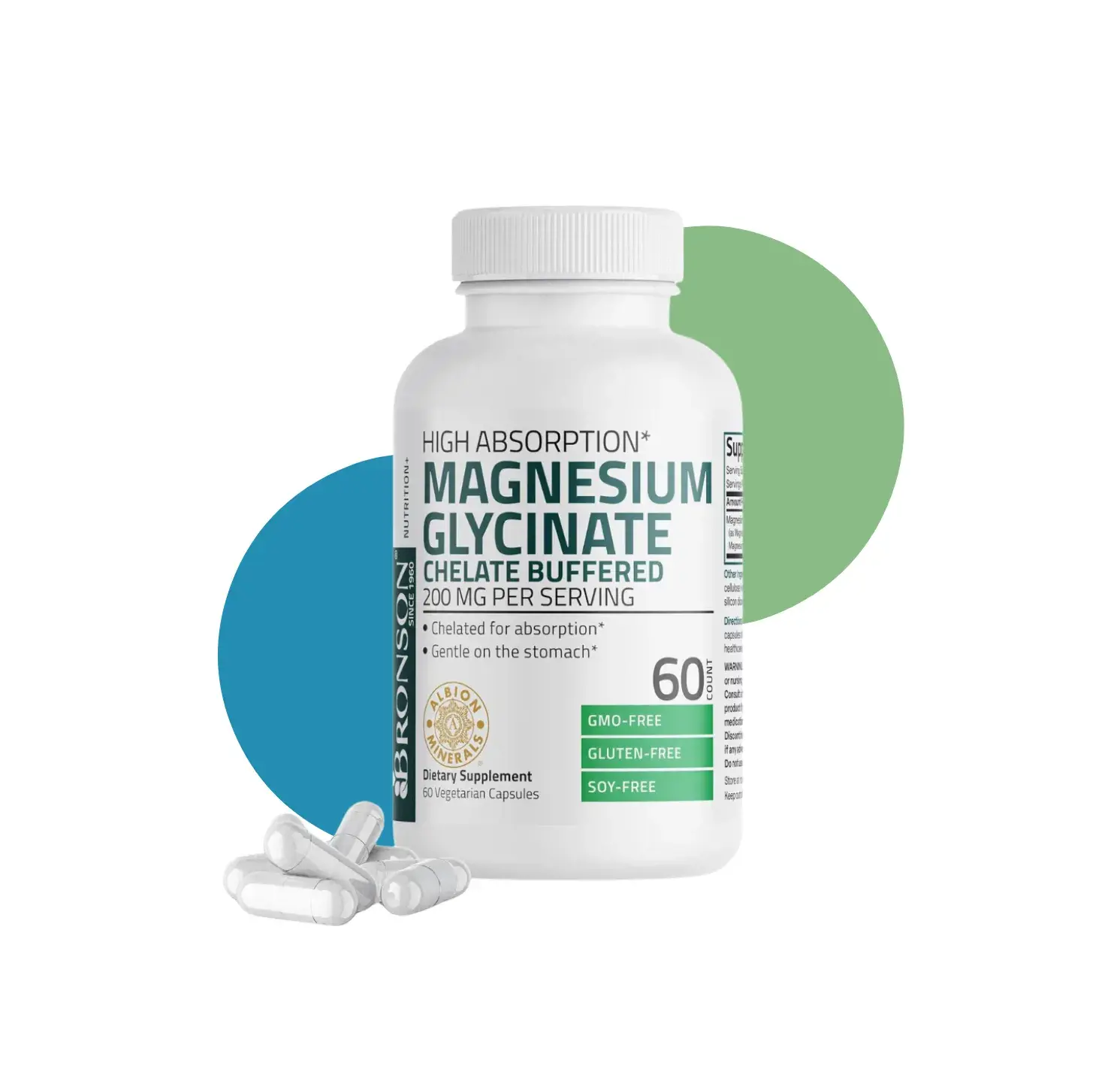 BR MAGNESIUM GLYCINATE 200MG 60 CAPS