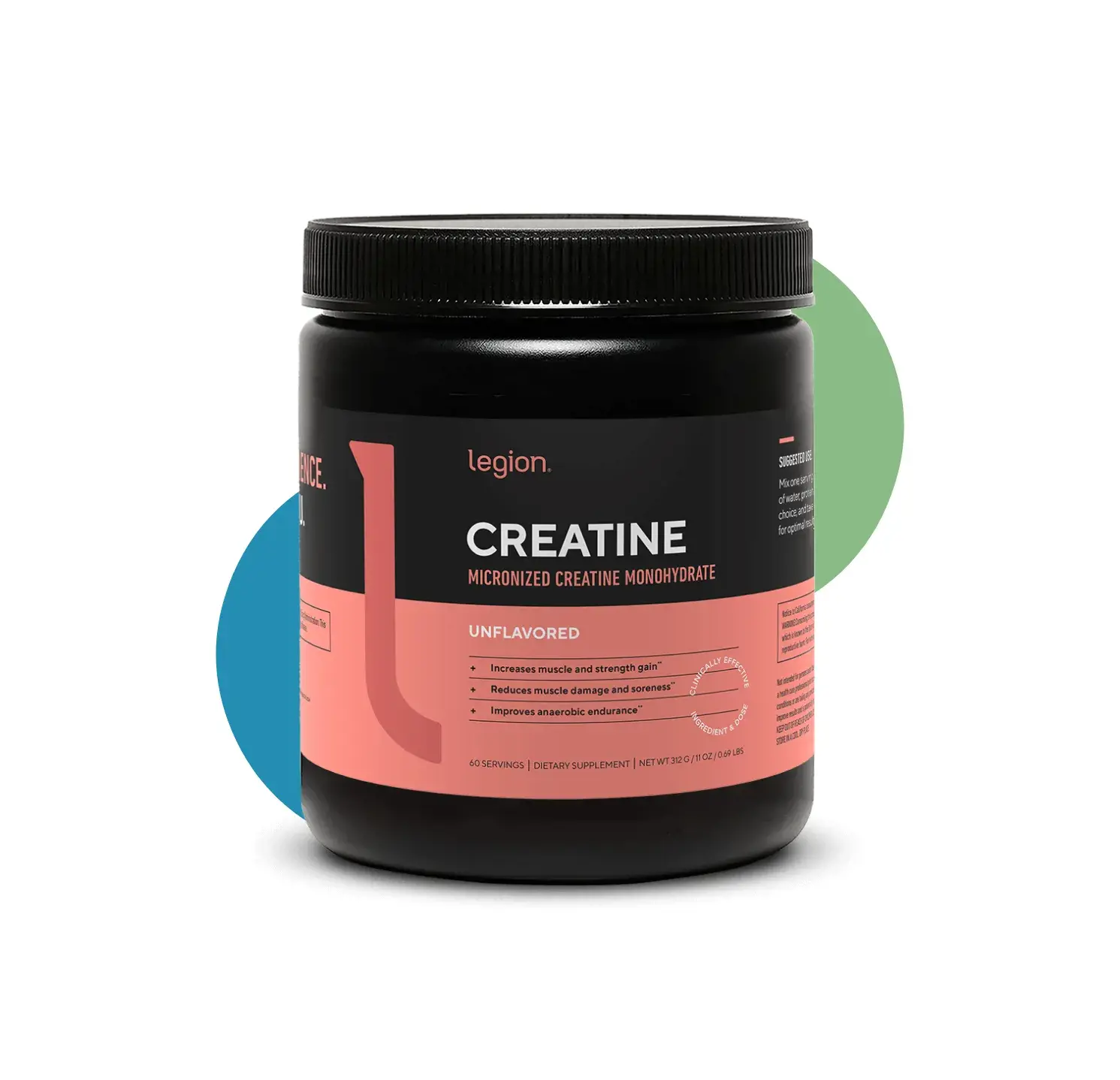 LG CREATINE MONOHYDRATE 312G UNFLAVORED