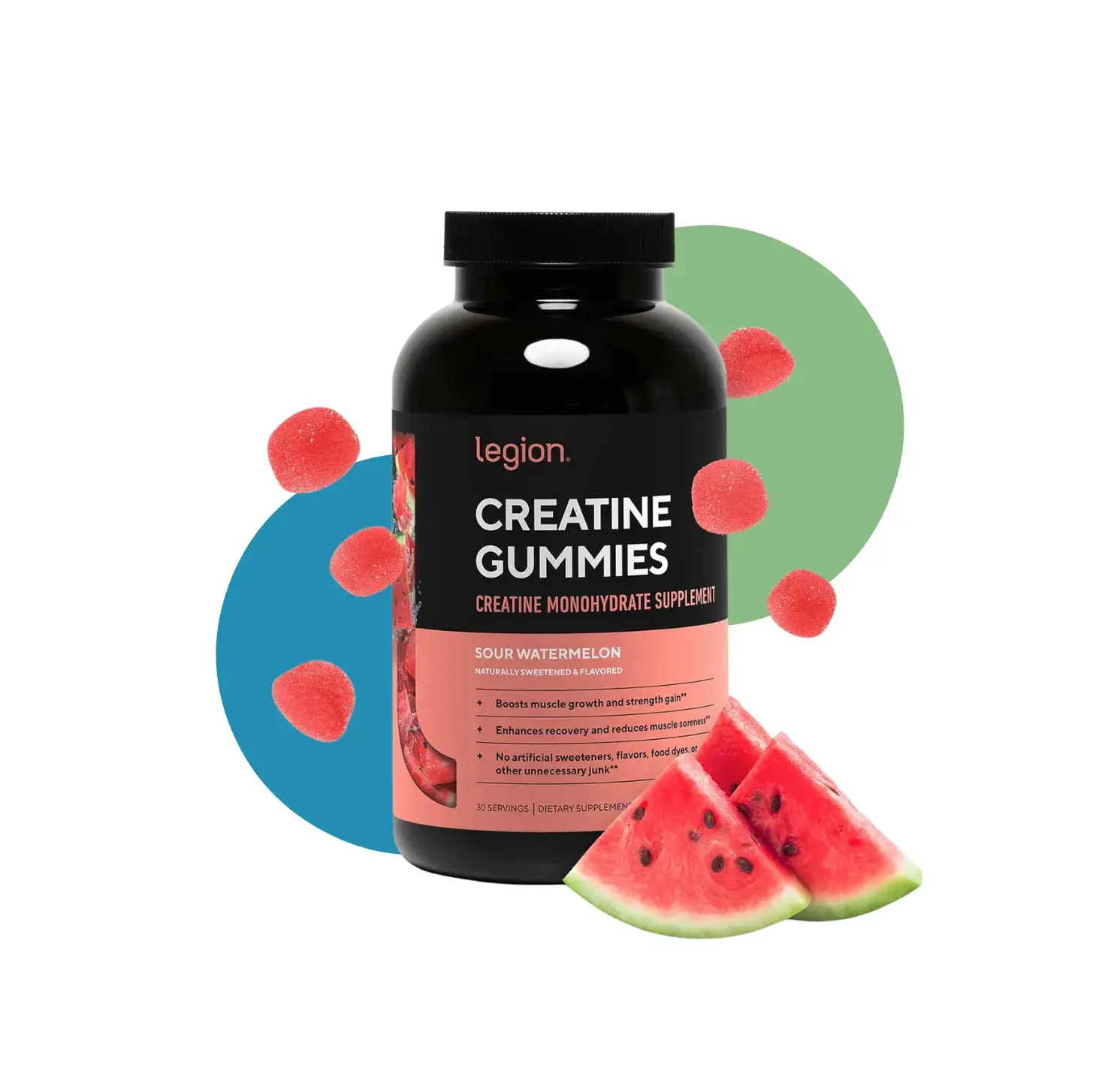 LG CREATINE GUMMIES 150 GUMMIES SOUR WATERMELON