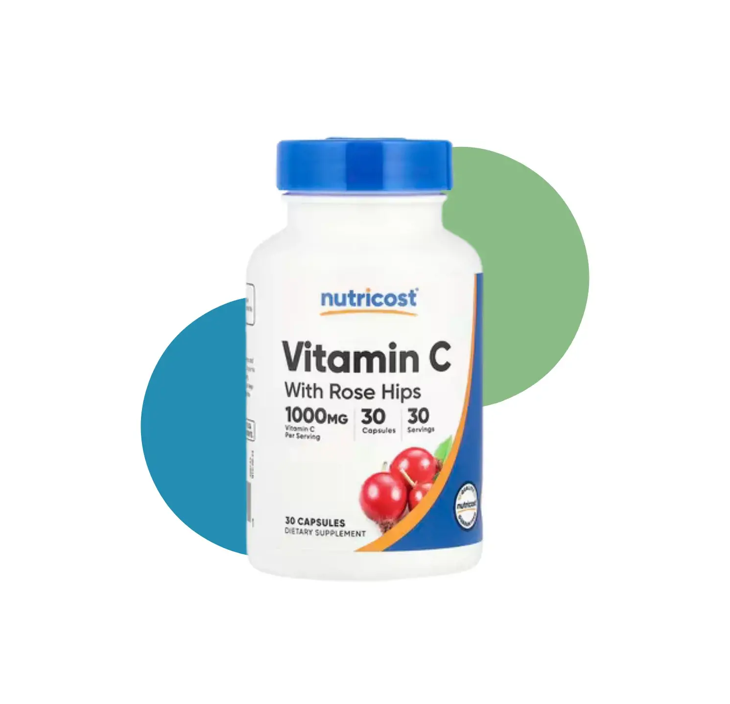 NT VITAMIN C W/ROSE HIPS 1000MG 30CAPS