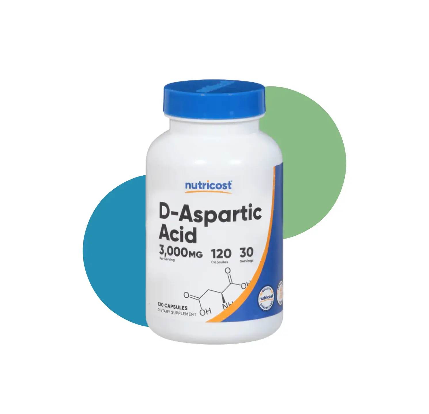 NT D-ASPARTIC ACID 3000MG 120 CAPS