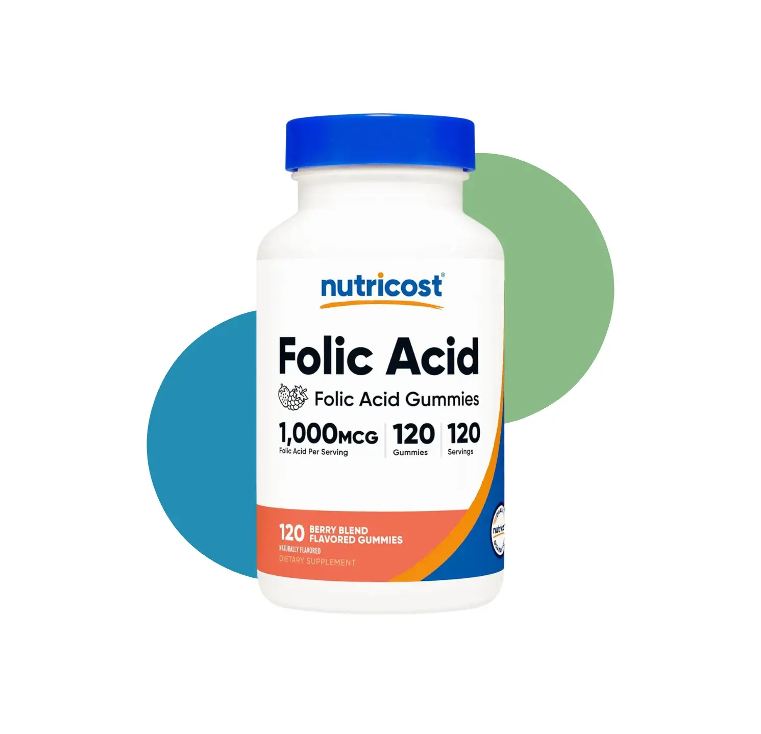 NT FOLIC ACID 1000 MCG 120GUMMMIES