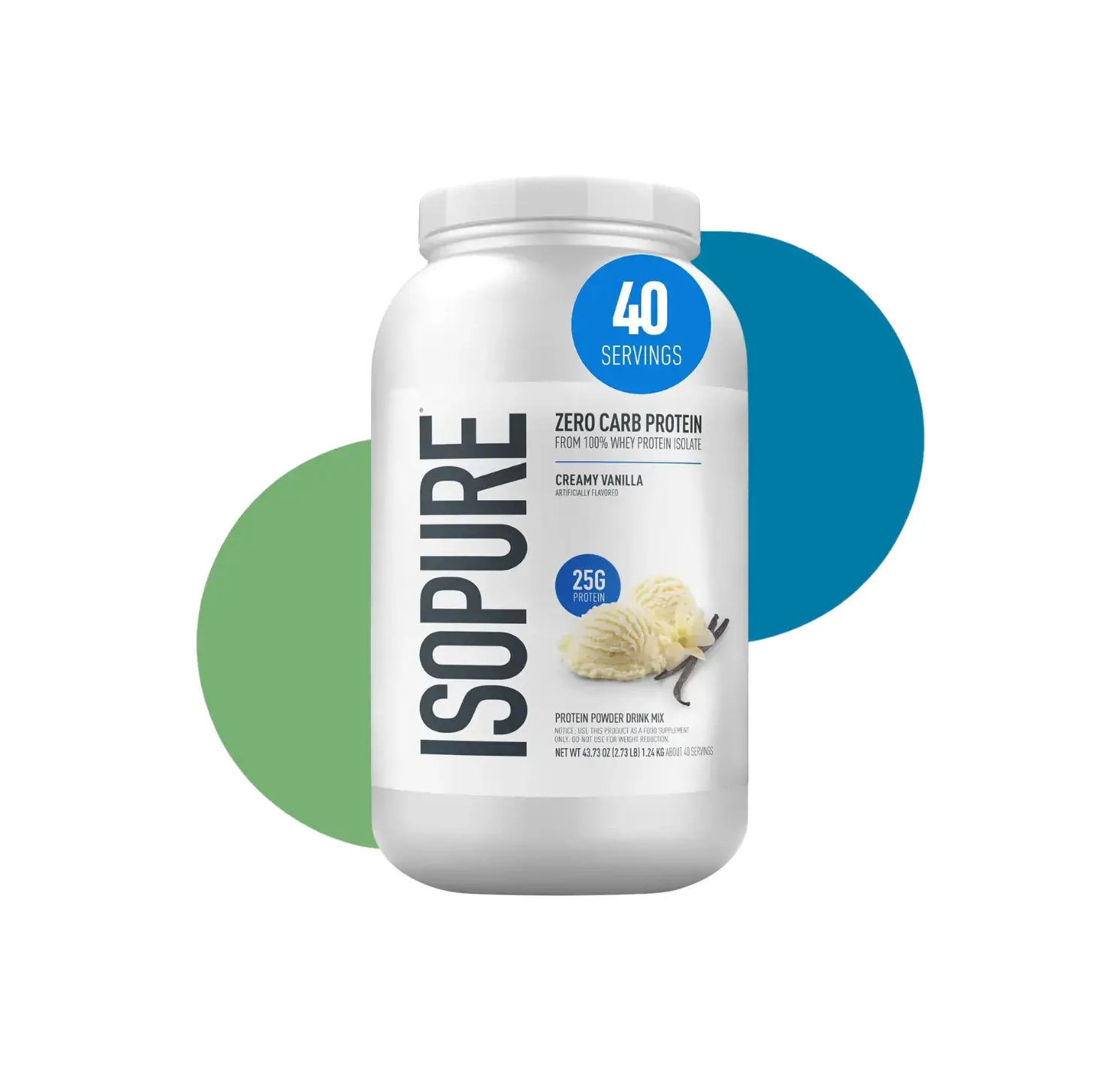 NB ISOPURE ZERO CARB 3 LB CRVAN