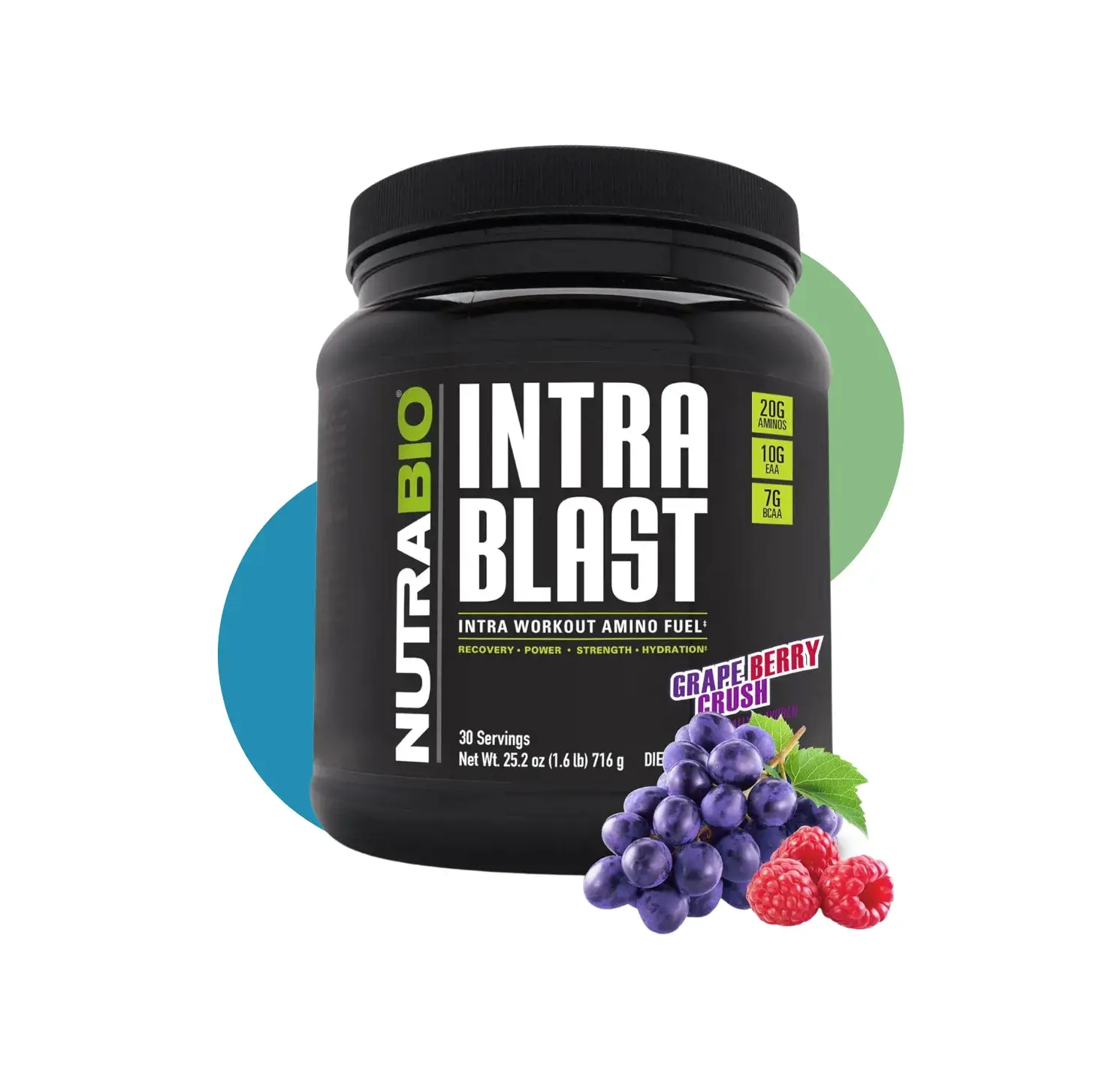 NU INTRA BLAST 722 GM GRAPE BERR CRUSH