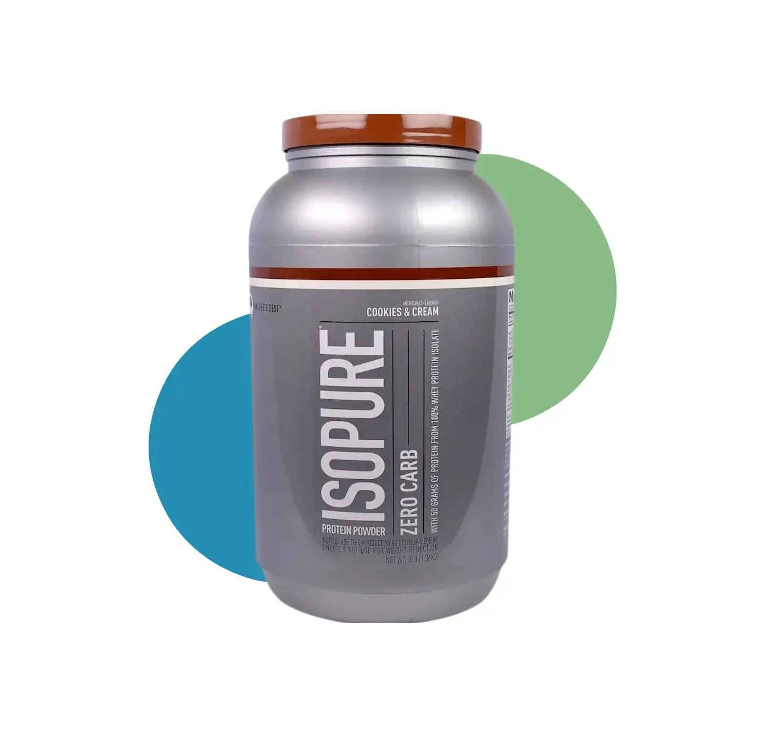 NB ISOPURE ZERO CARB 3 LB COOKIES CR